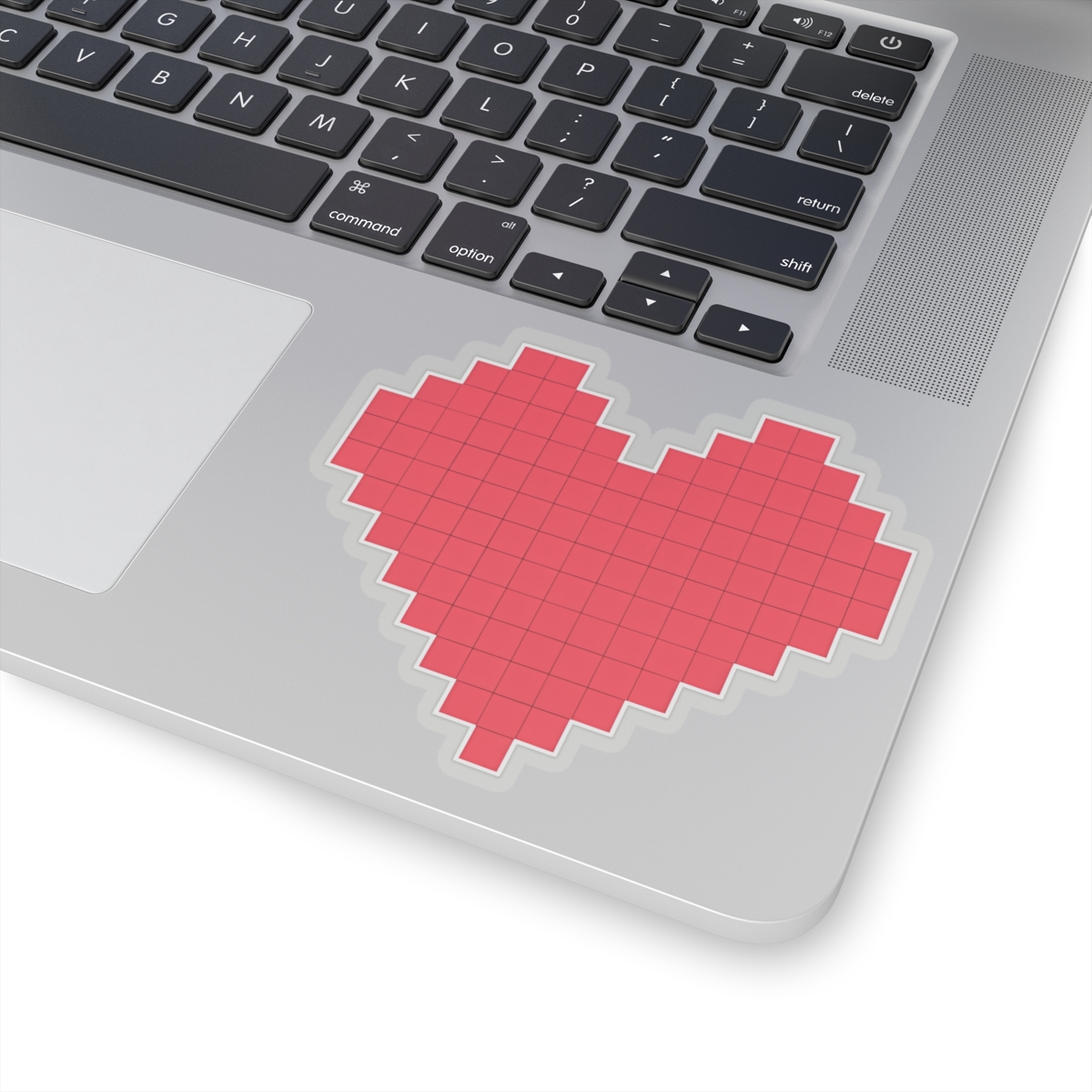 Pixel Heart Love Sticker