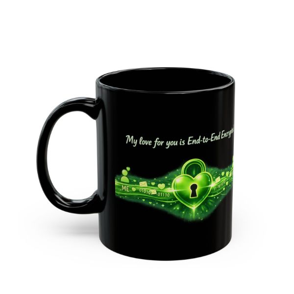 End-to-End Encrypted Love Coffee Mug