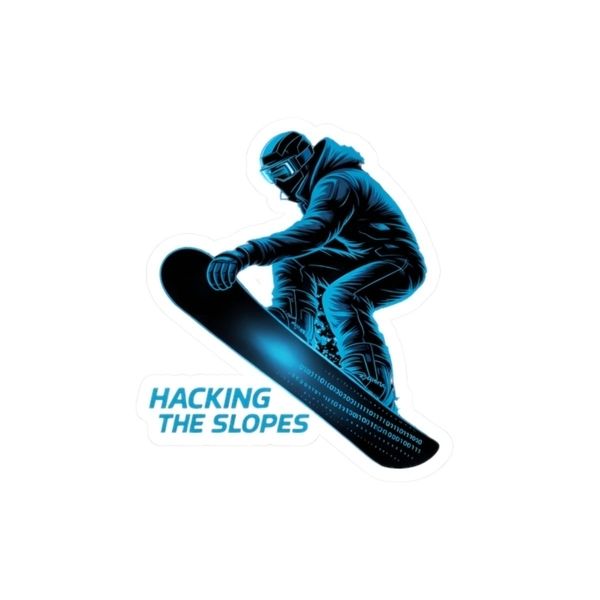 Hacking Slopes Sticker
