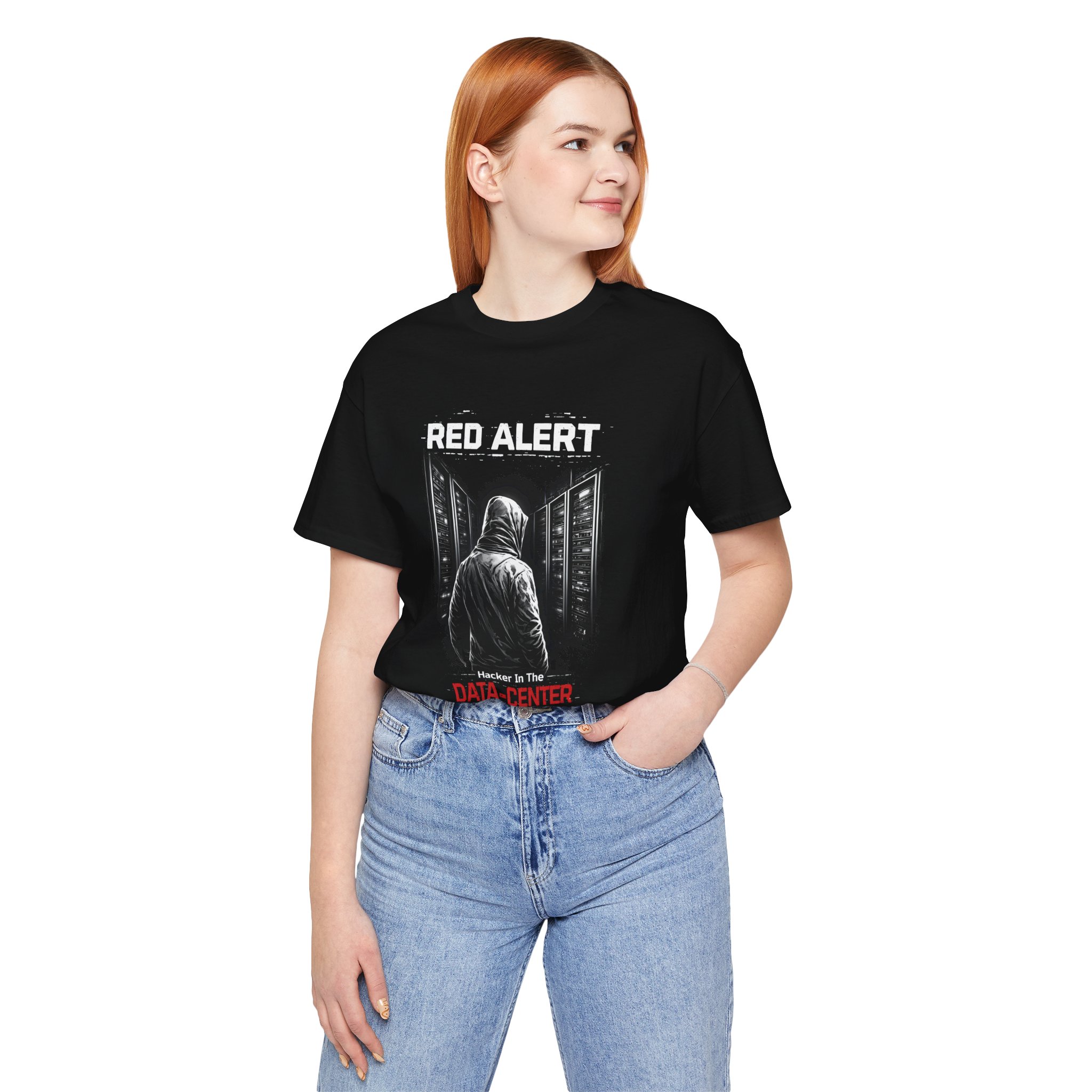 Red Alert Hacker in the Data Center T-Shirt – HCK1002