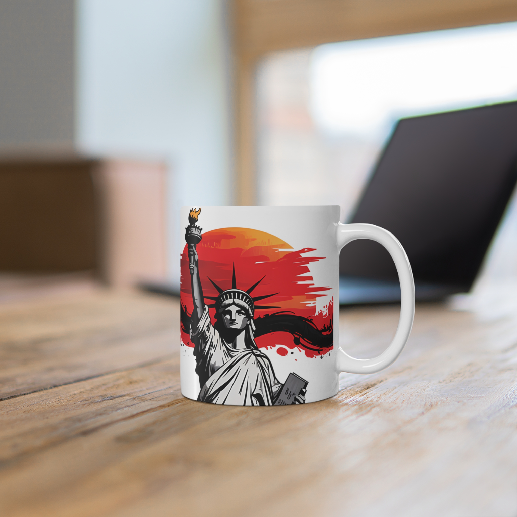Statue of Liberty or 404 Mug