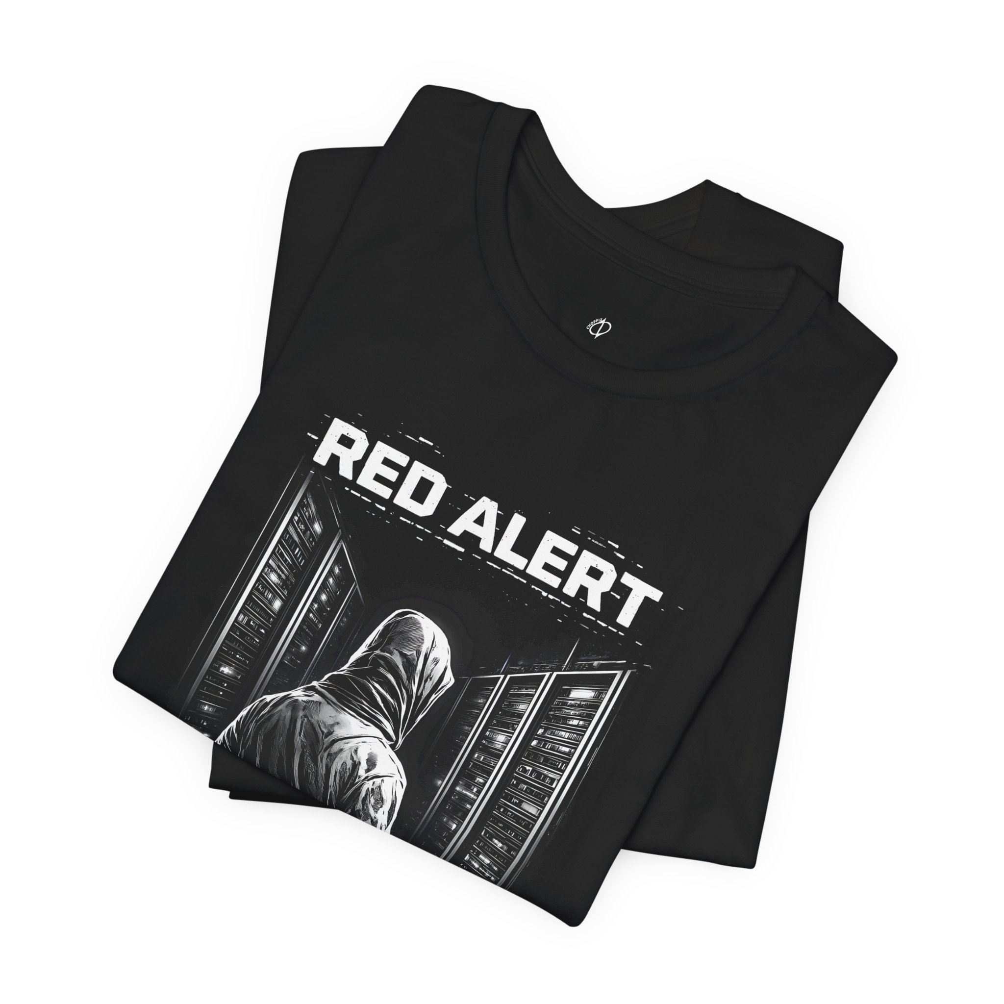 Red Alert Hacker in the Data Center T-Shirt – HCK1002