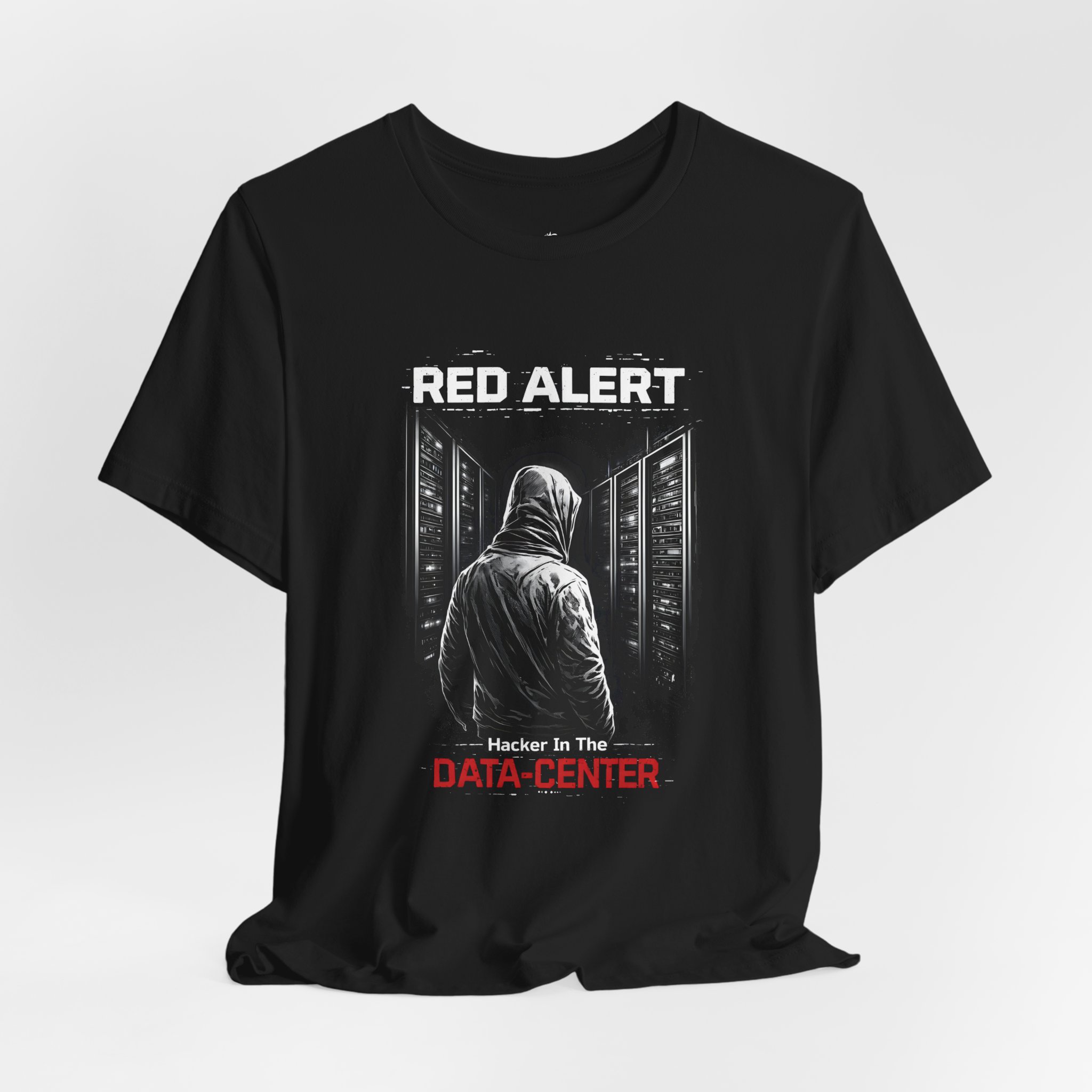 Red Alert Hacker in the Data Center T-Shirt – HCK1002