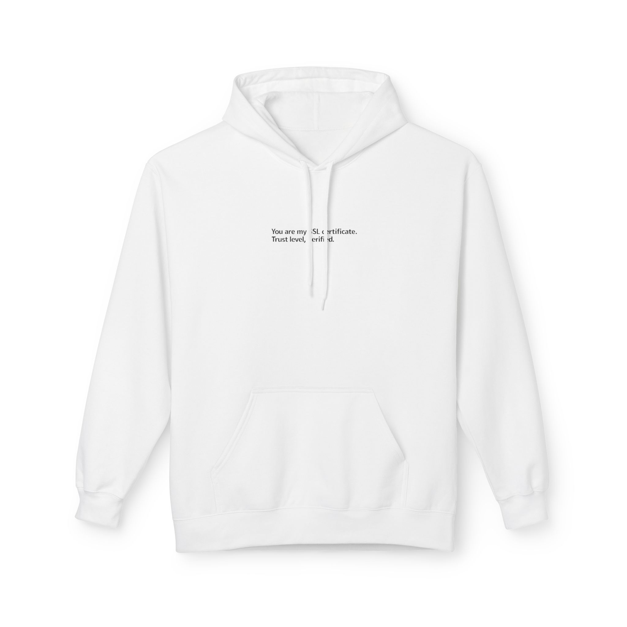 My love for you is end-to-end encrypted Softstyle Hoodie