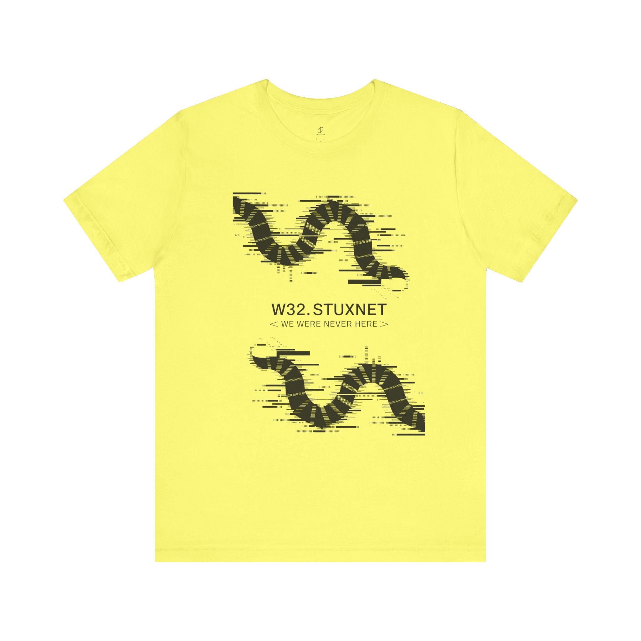 W32.Stuxnet Cybersecurity T-Shirt – Malware History
