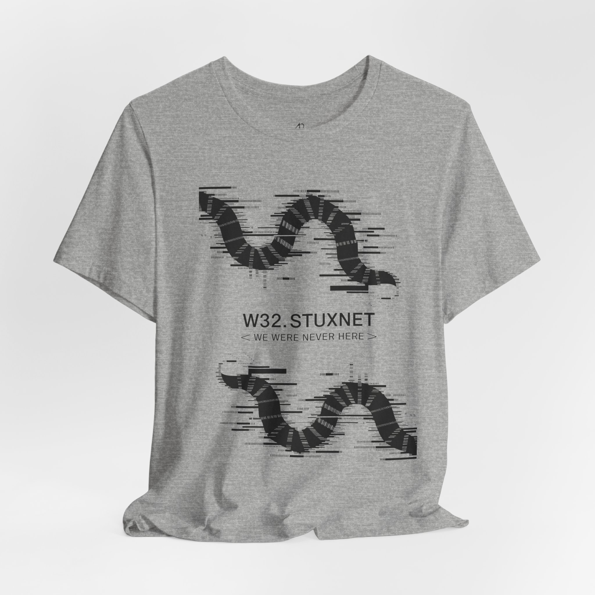 W32.Stuxnet Cybersecurity T-Shirt – Malware History
