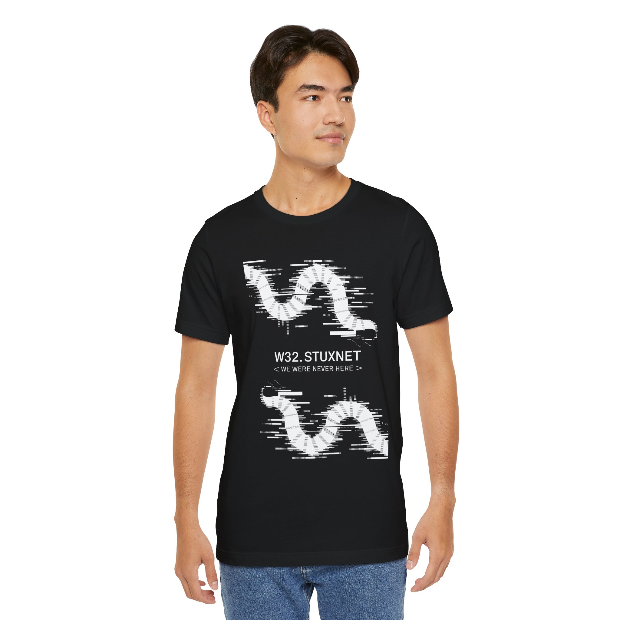 W32.Stuxnet Cybersecurity T-Shirt – Malware History