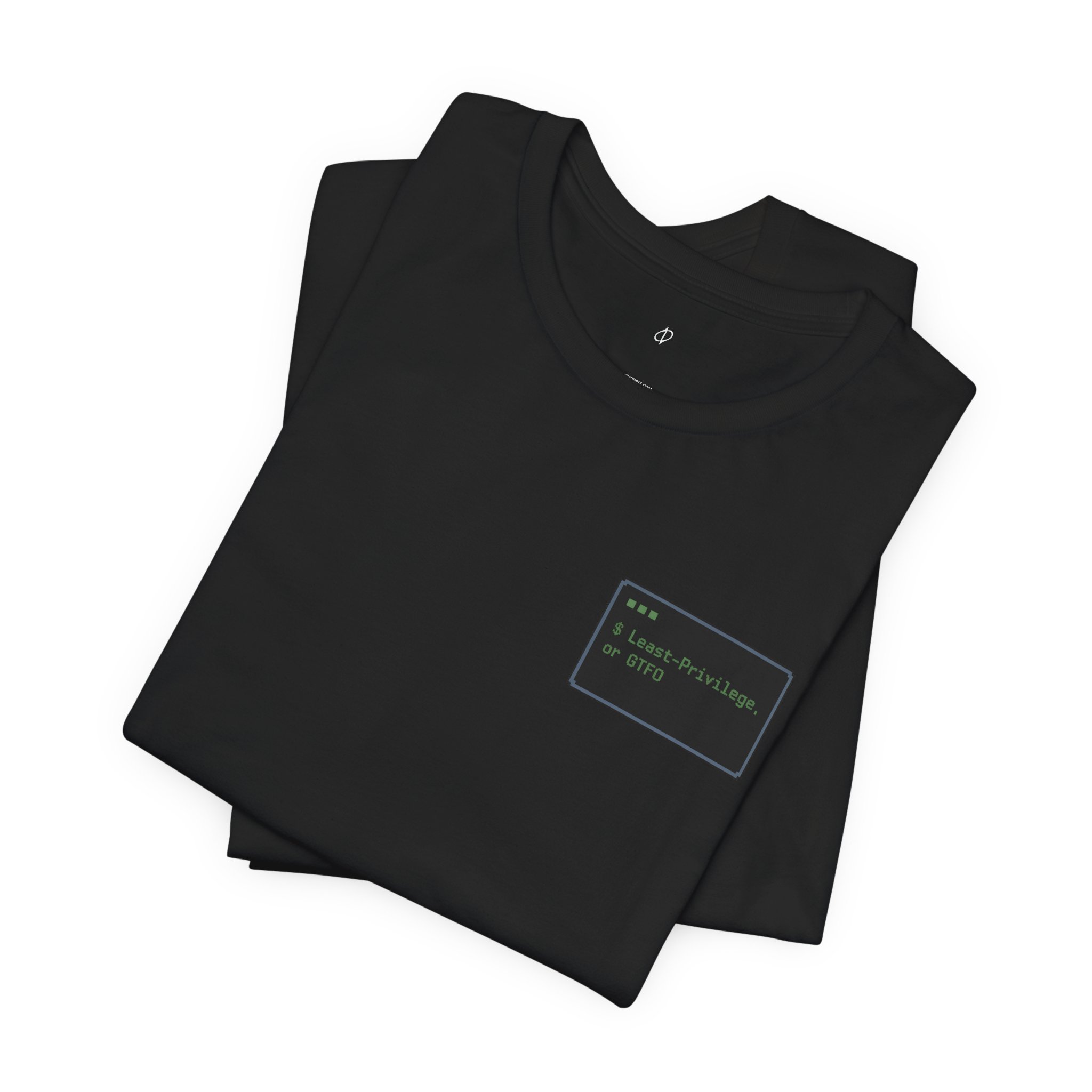 Least Privilege Command Line Graphic Tee