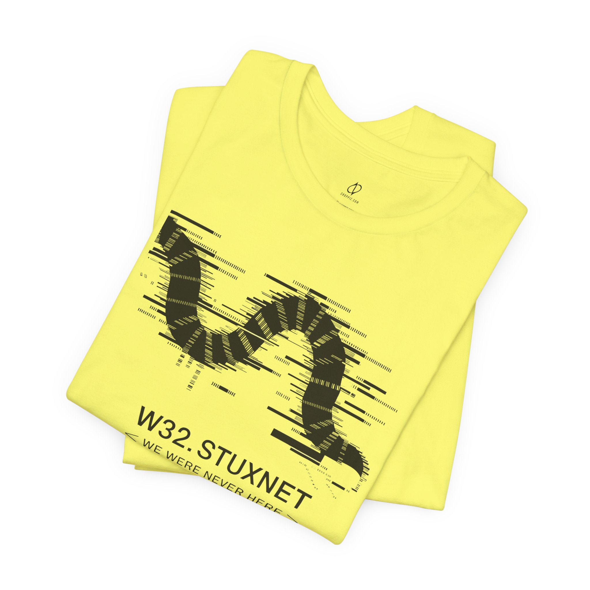 W32.Stuxnet Cybersecurity T-Shirt – Malware History