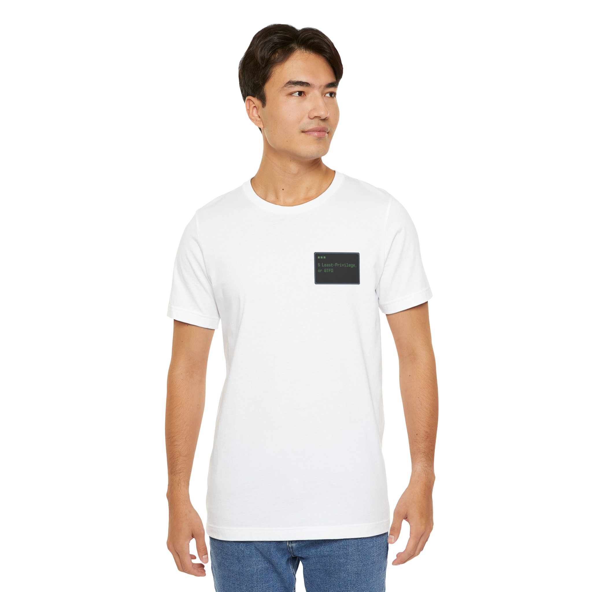 Least Privilege Command Line Graphic Tee