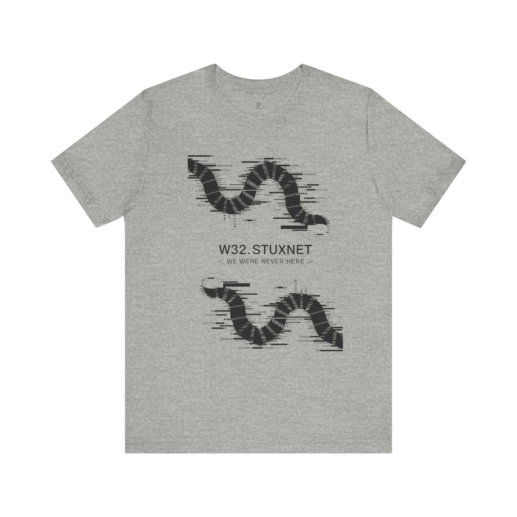 W32.Stuxnet Cybersecurity T-Shirt – Malware History
