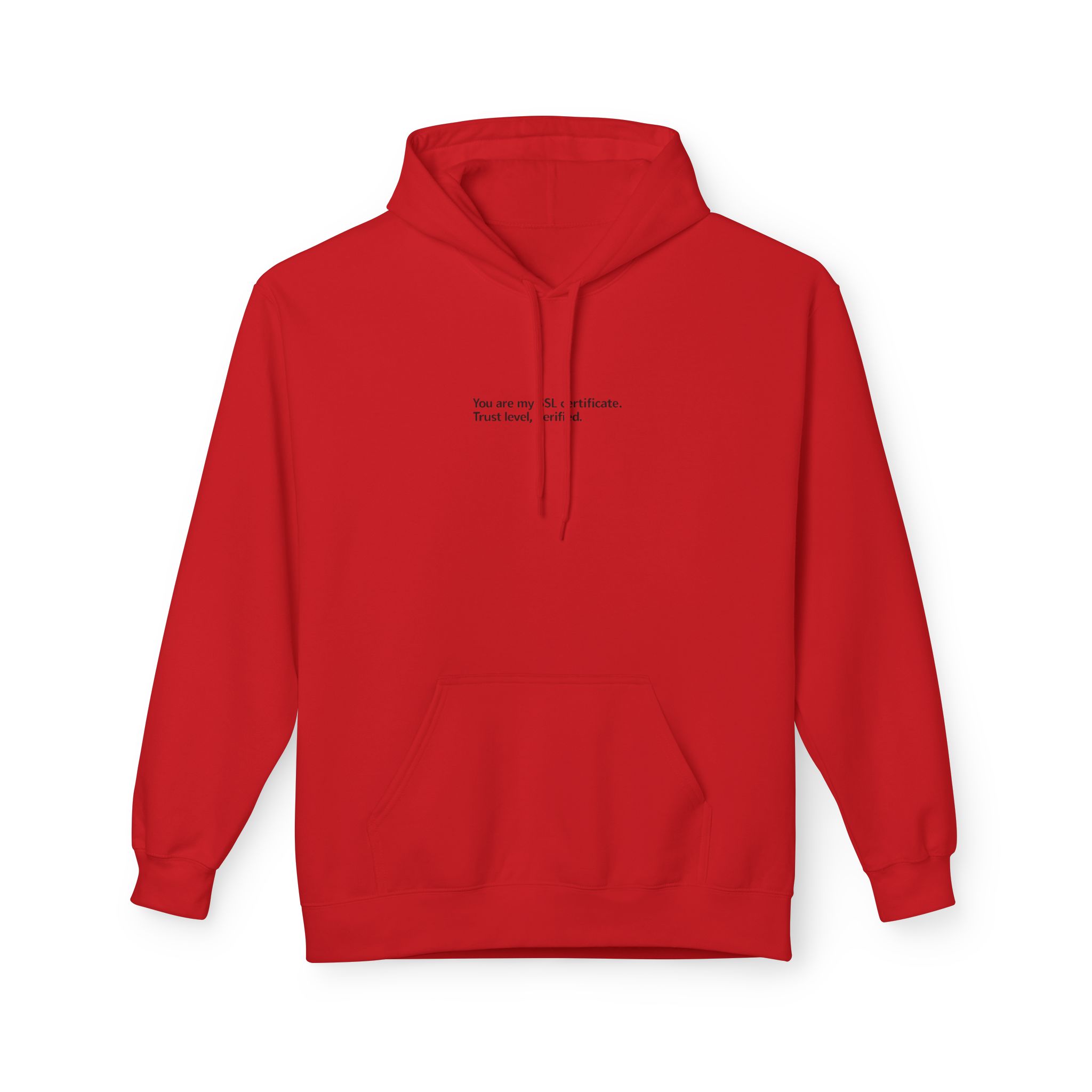 My love for you is end-to-end encrypted Softstyle Hoodie