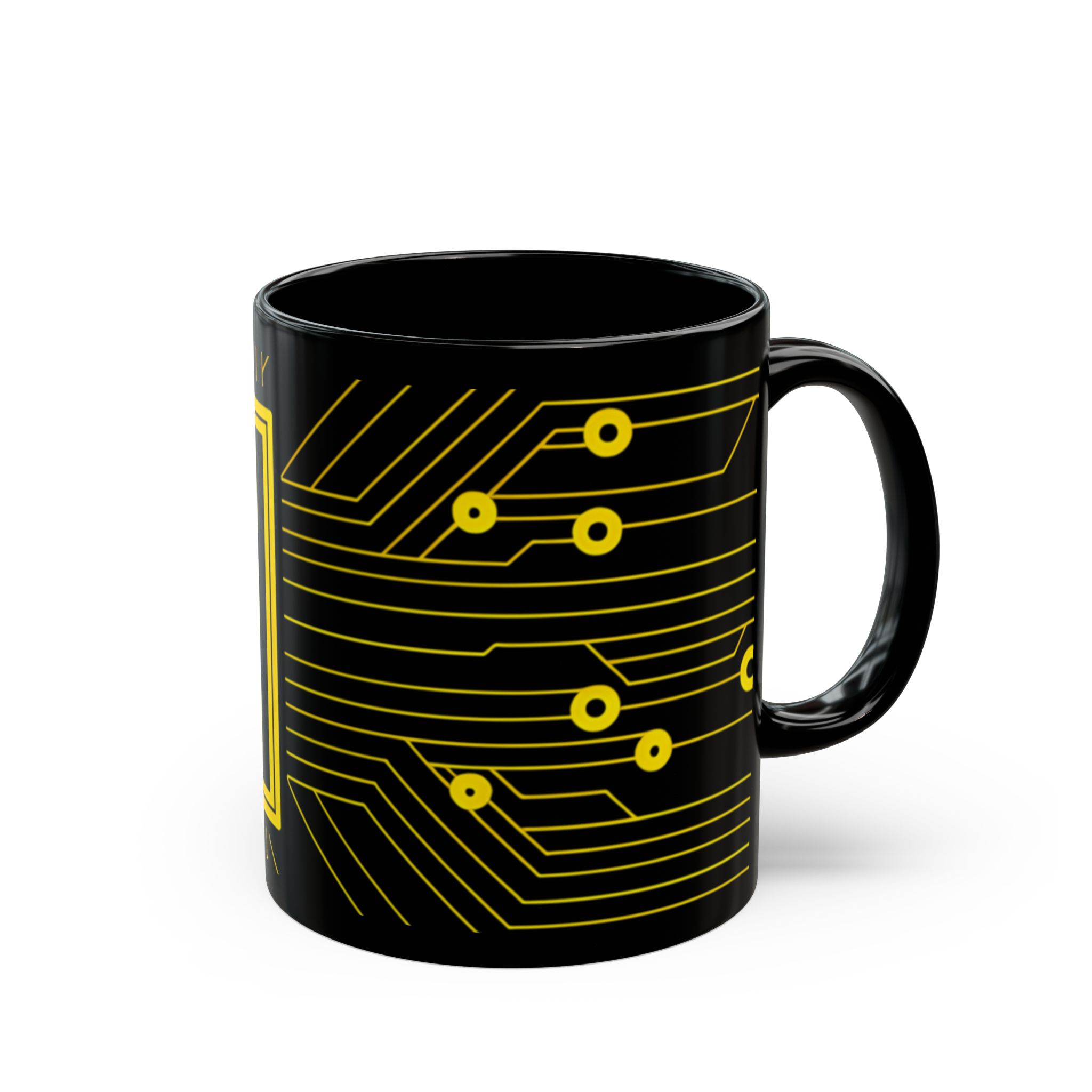 Binary Circuit Cybersecurity Mug