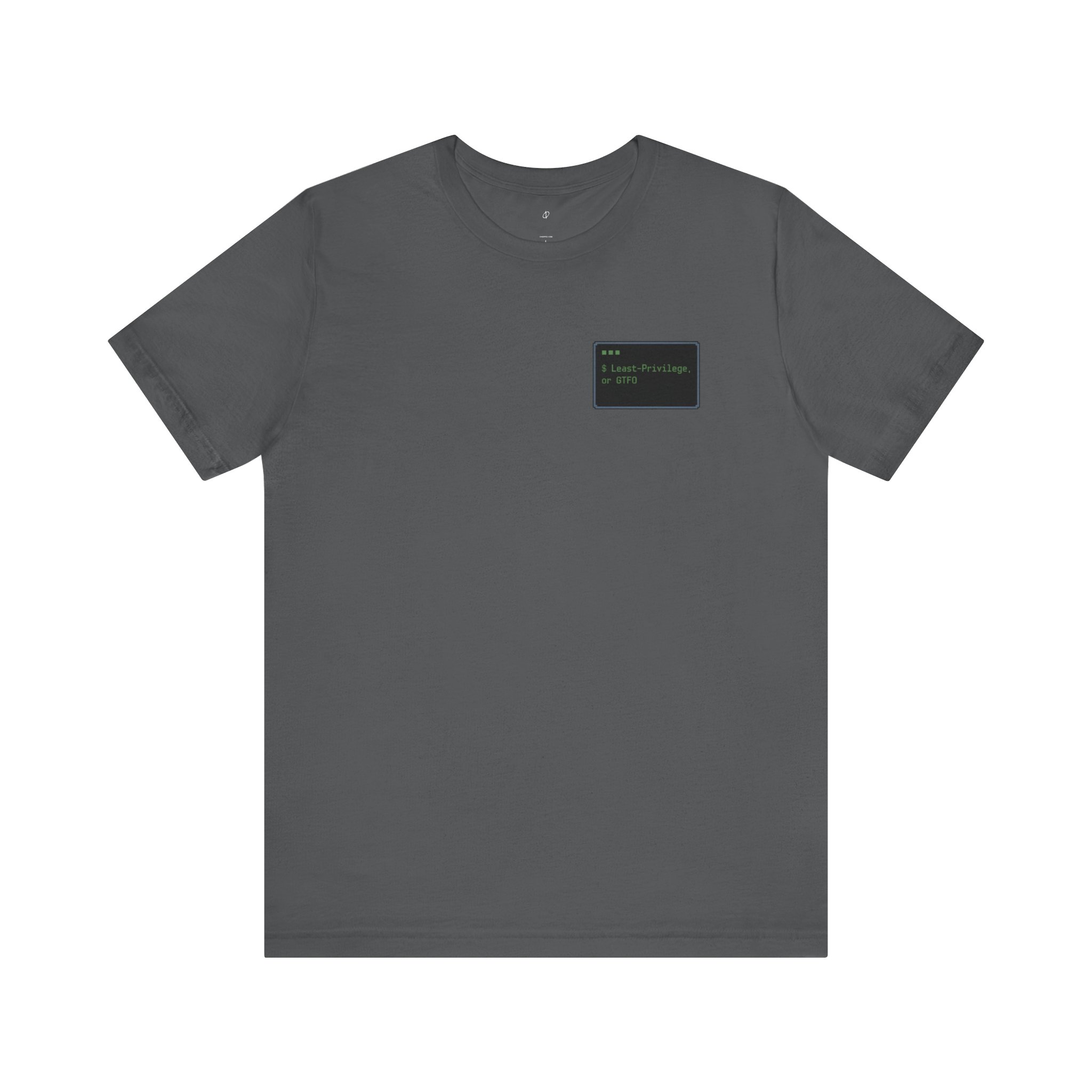 Least Privilege Command Line Graphic Tee