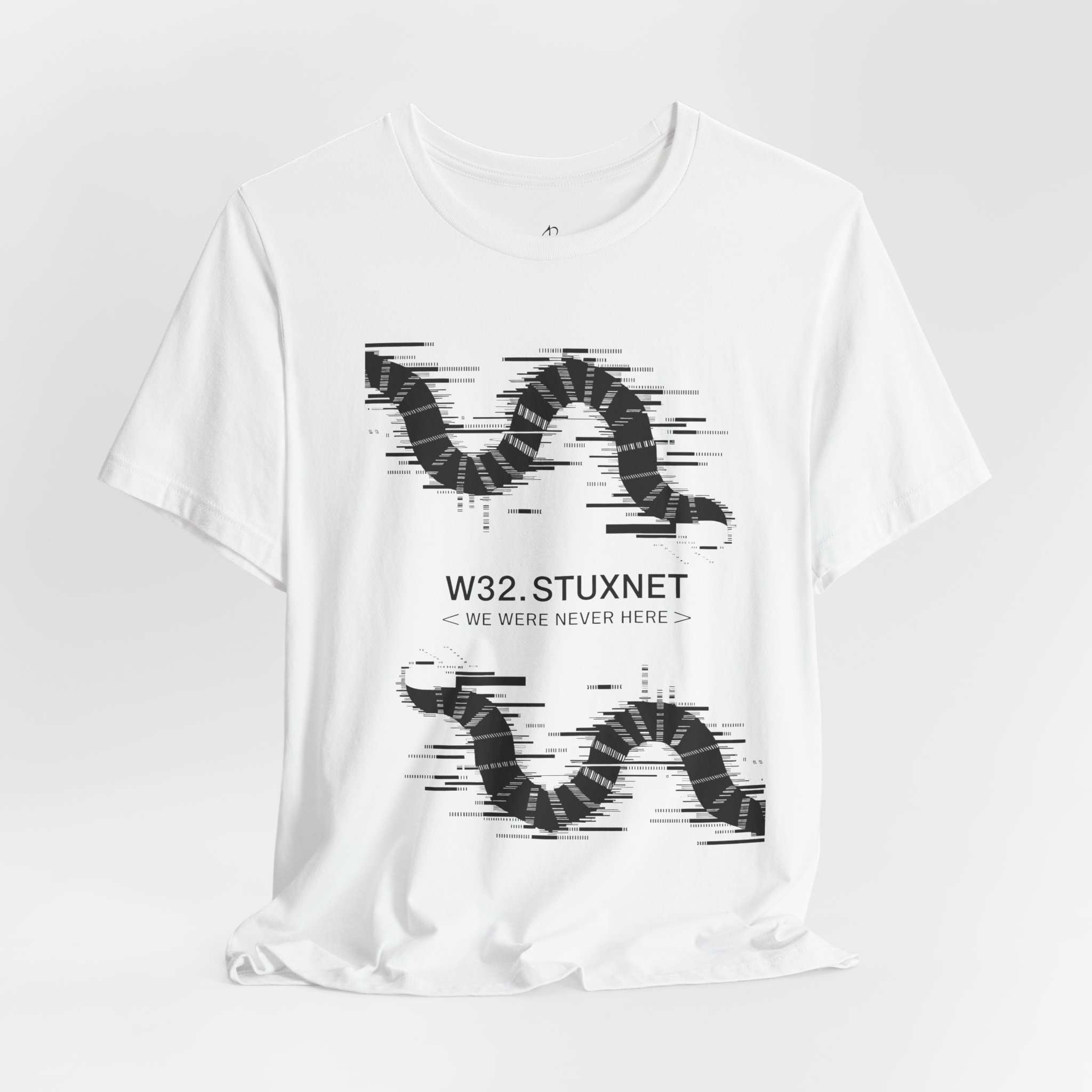 W32.Stuxnet Cybersecurity T-Shirt – Malware History