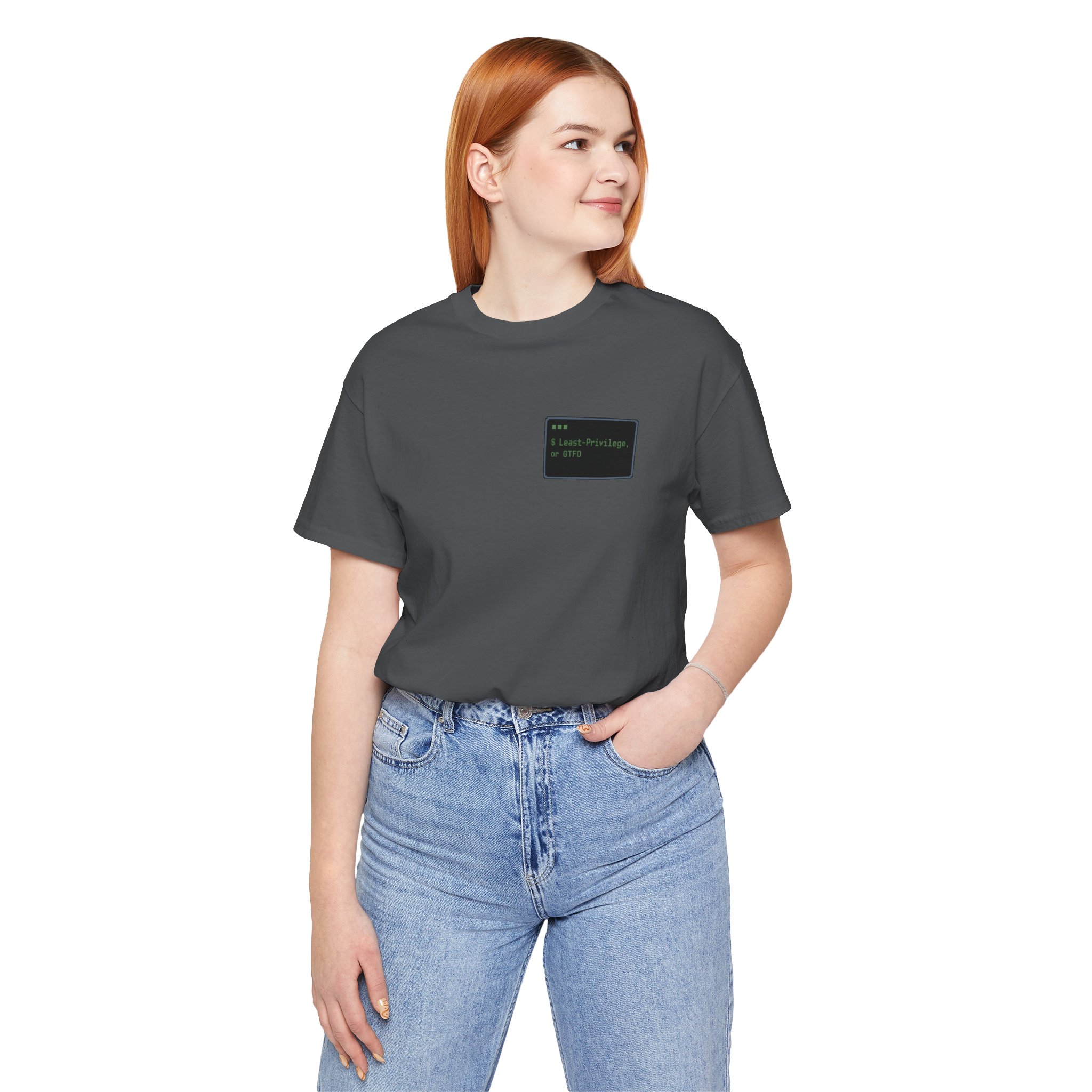 Least Privilege Command Line Graphic Tee
