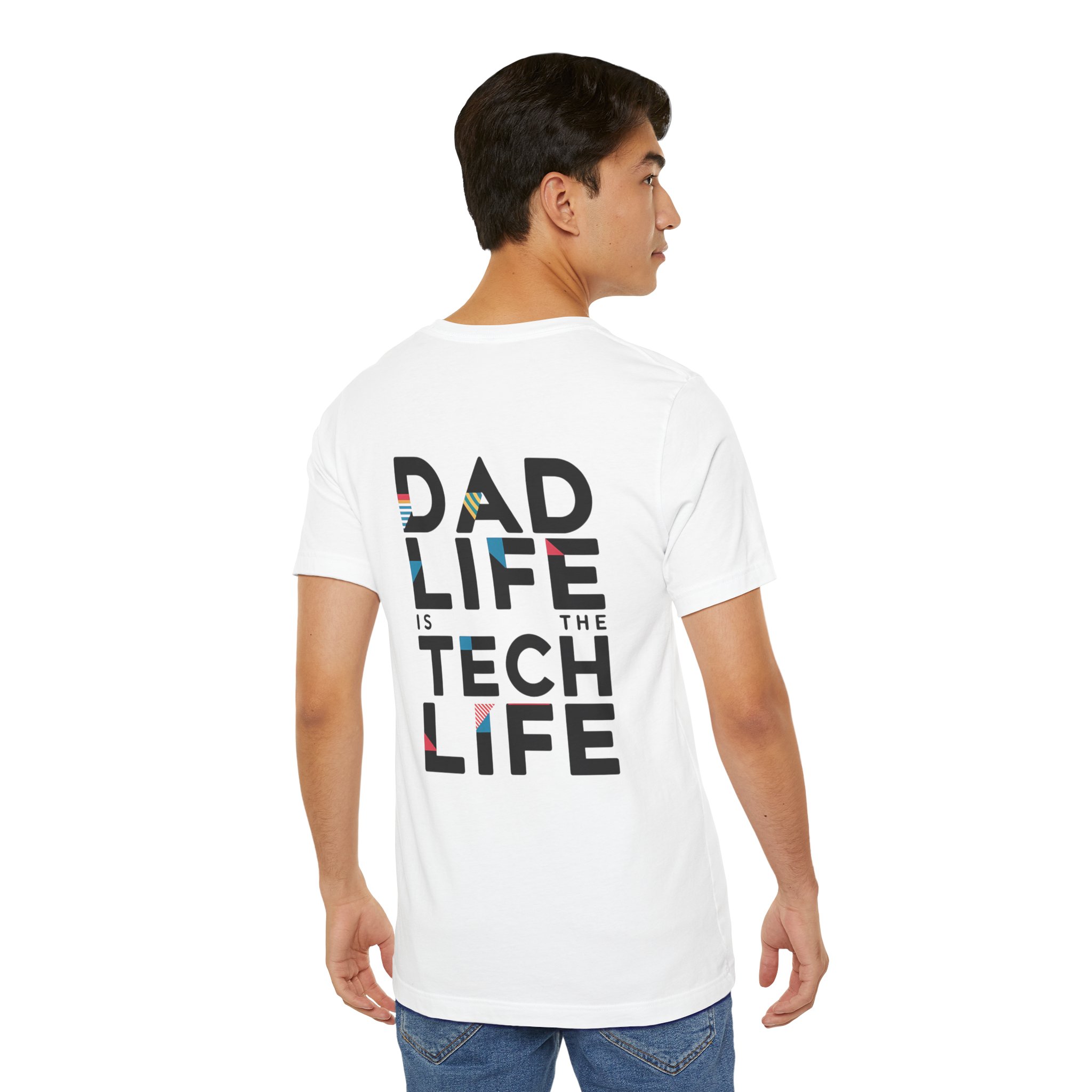 Dad Life Is the Tech Life Graphic T-Shirt for Tech Dads