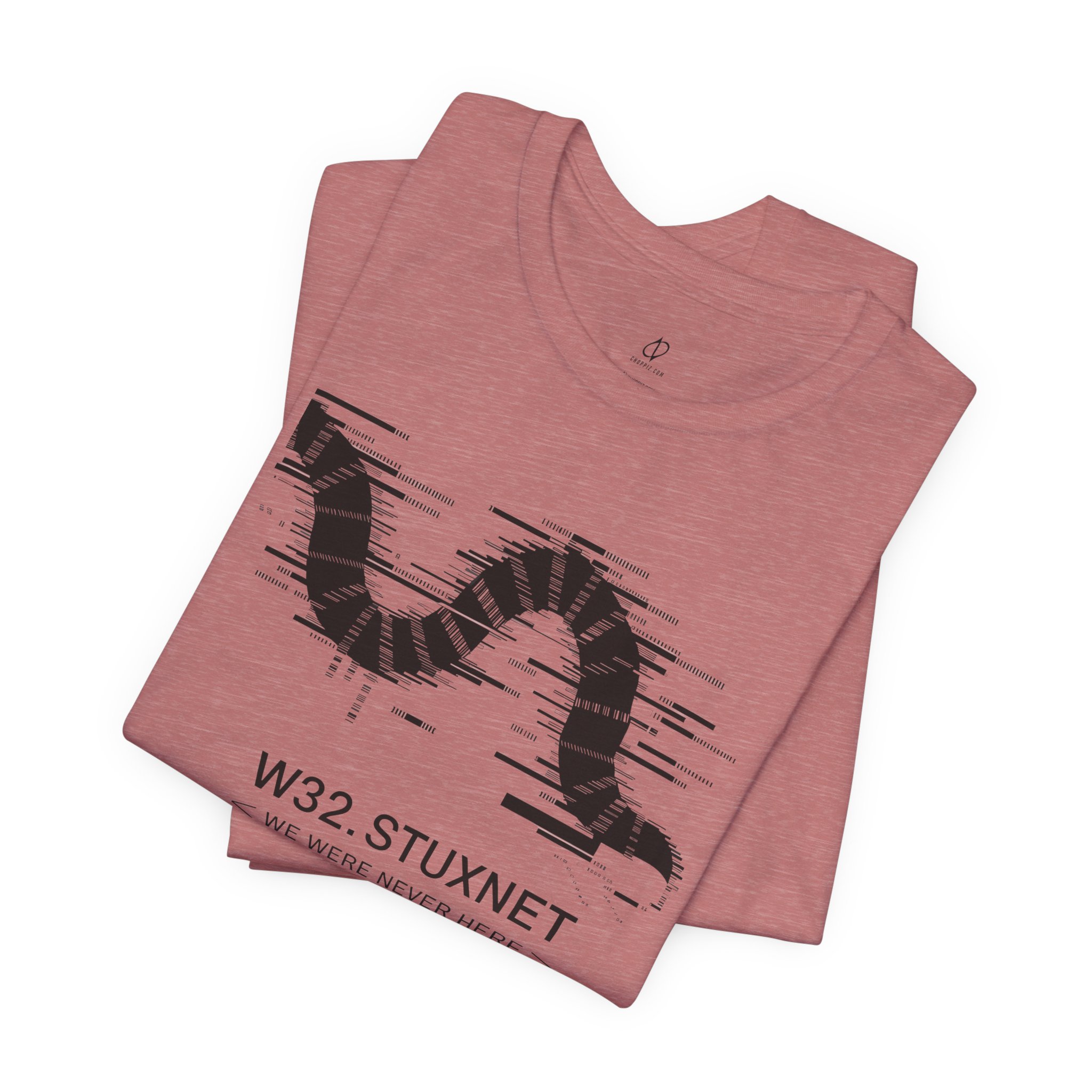 W32.Stuxnet Cybersecurity T-Shirt – Malware History