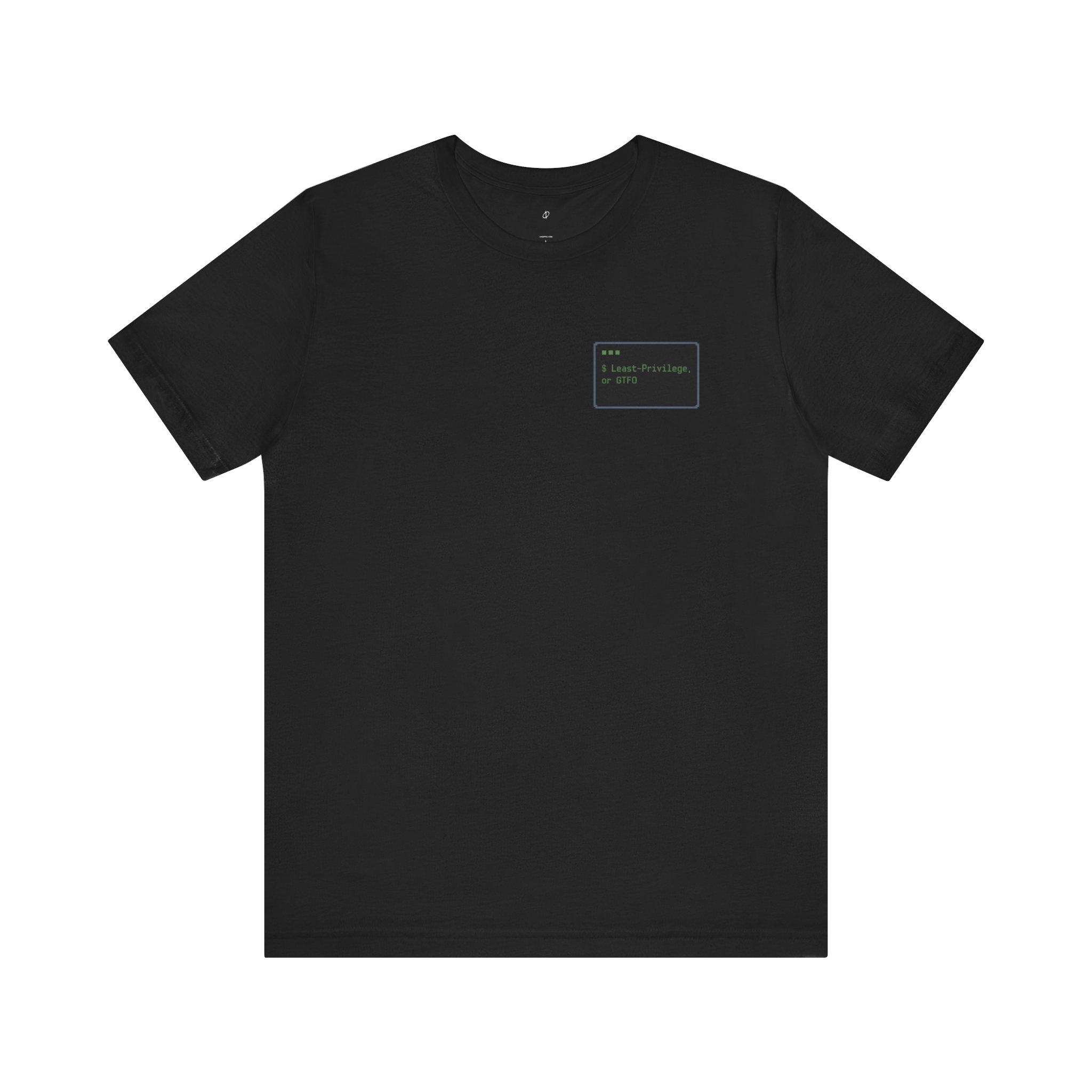 Least Privilege Command Line Graphic Tee