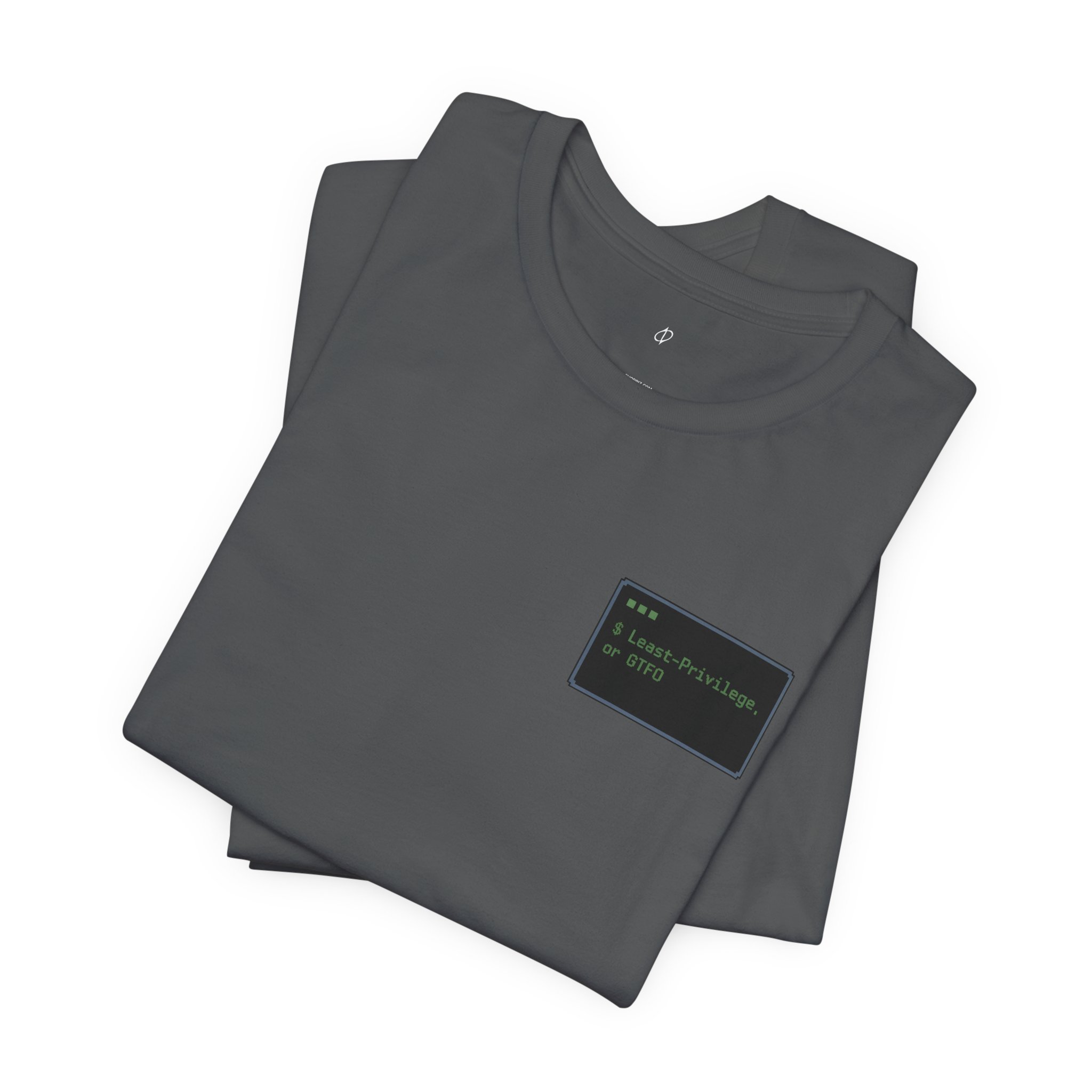 Least Privilege Command Line Graphic Tee