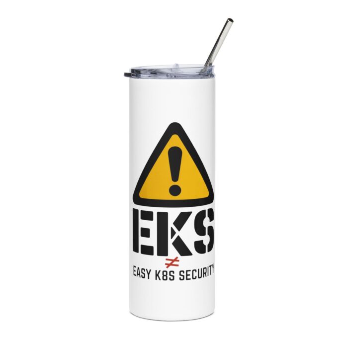 EKS Security Warning Insulated Tumbler