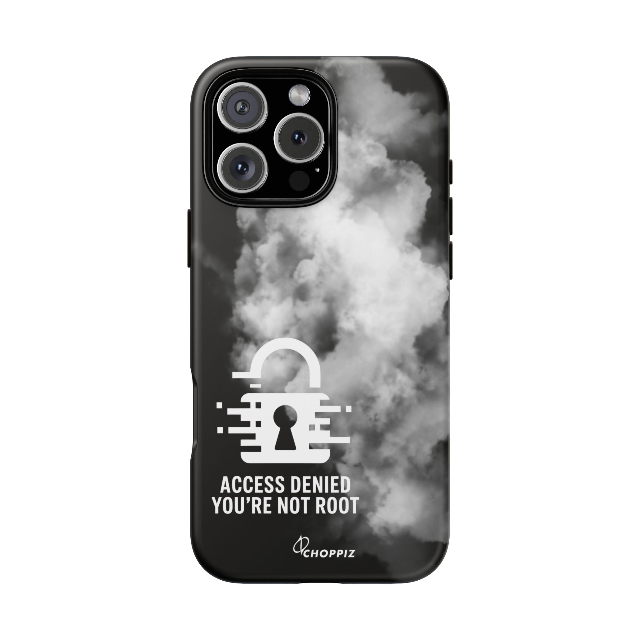 Access Denied You Are Not Root Tough Phone Case
