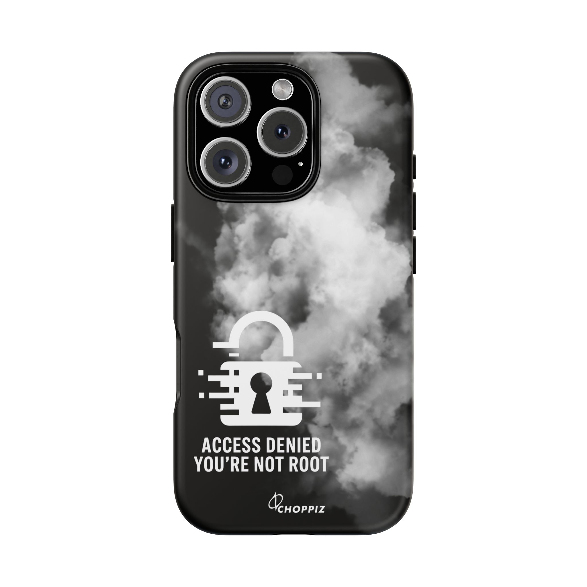Access Denied You Are Not Root Tough Phone Case