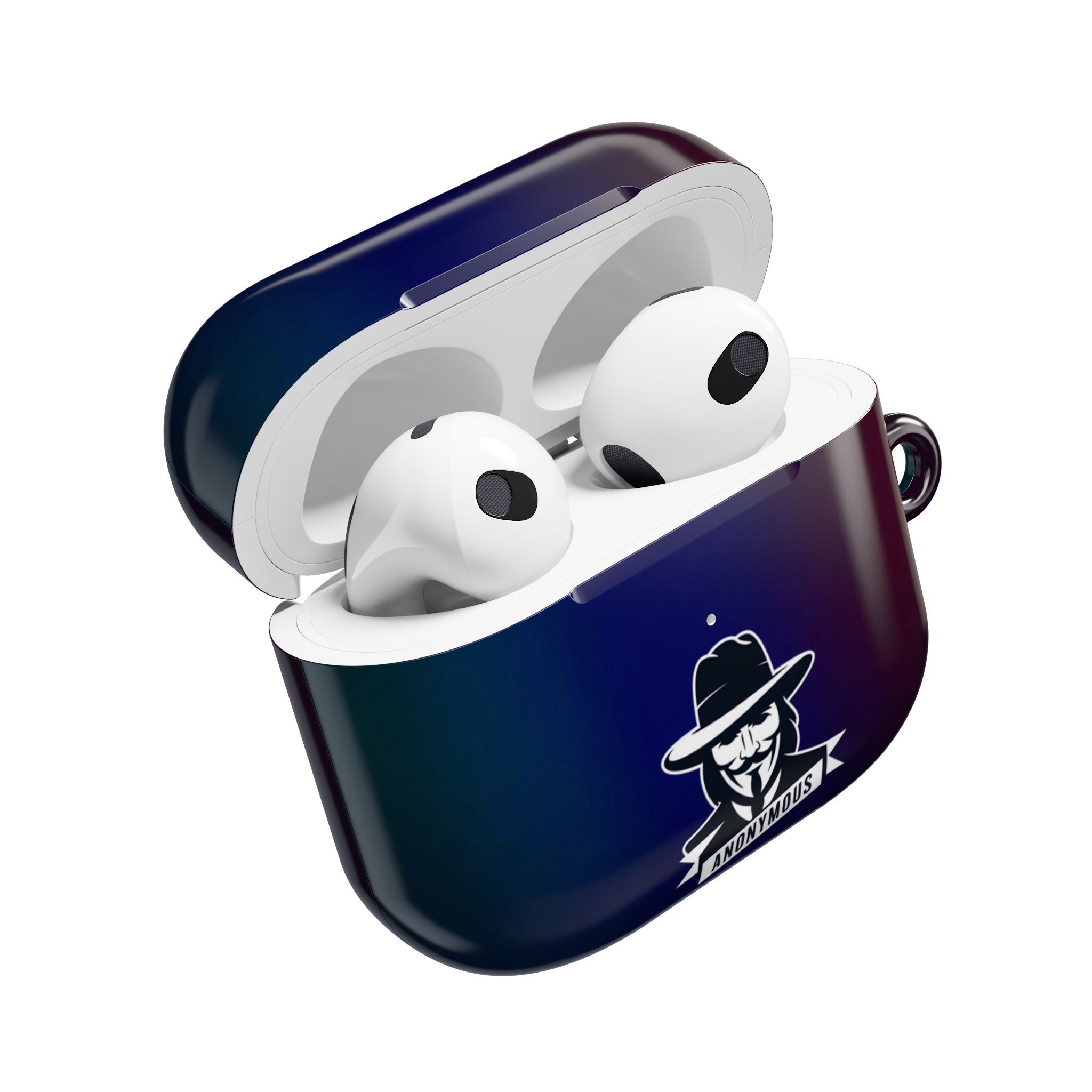 Anonymous Hacker Style AirPods Case
