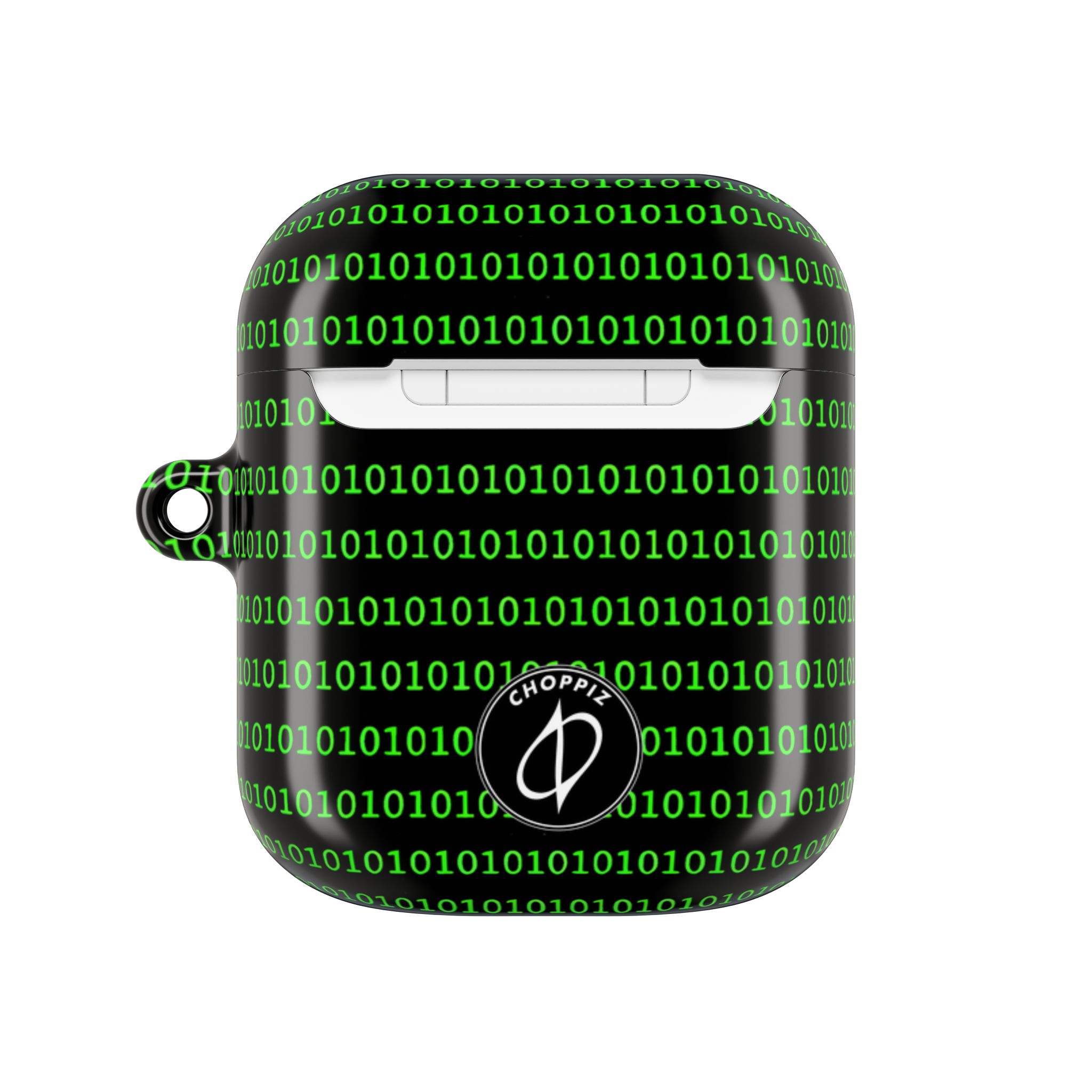 Matrix Green Binary AirPods Case