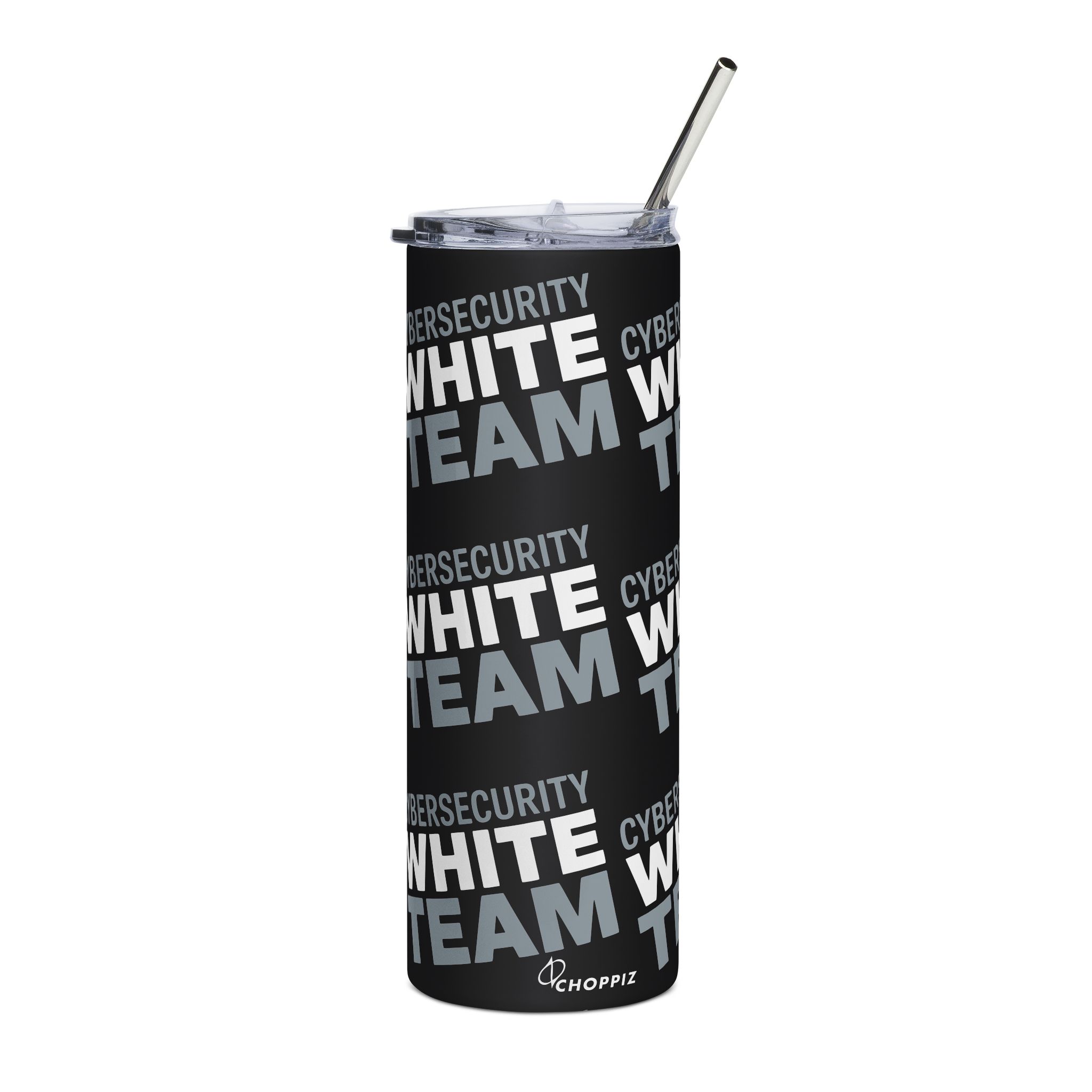 Cybersecurity White Team Stainless Tumbler