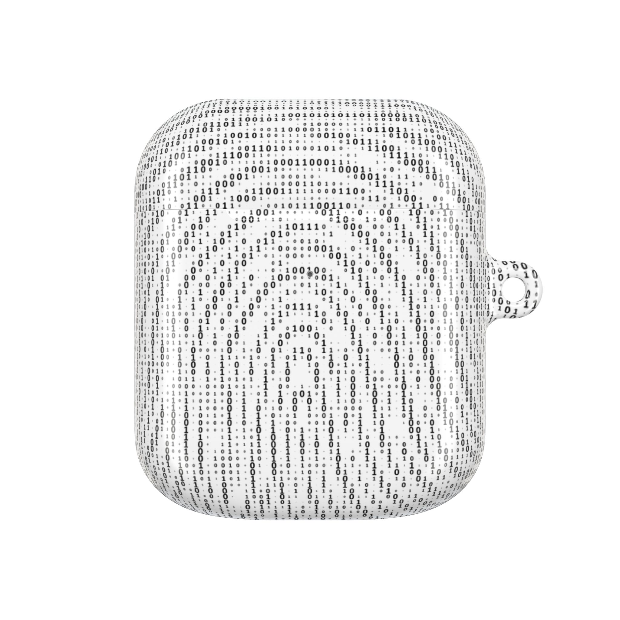Binary Fingerprint AirPods Case