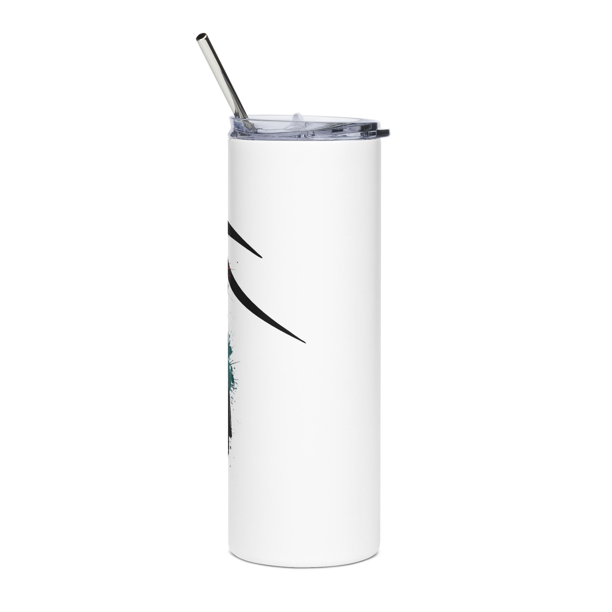Graffiti-Style Cat Tumbler