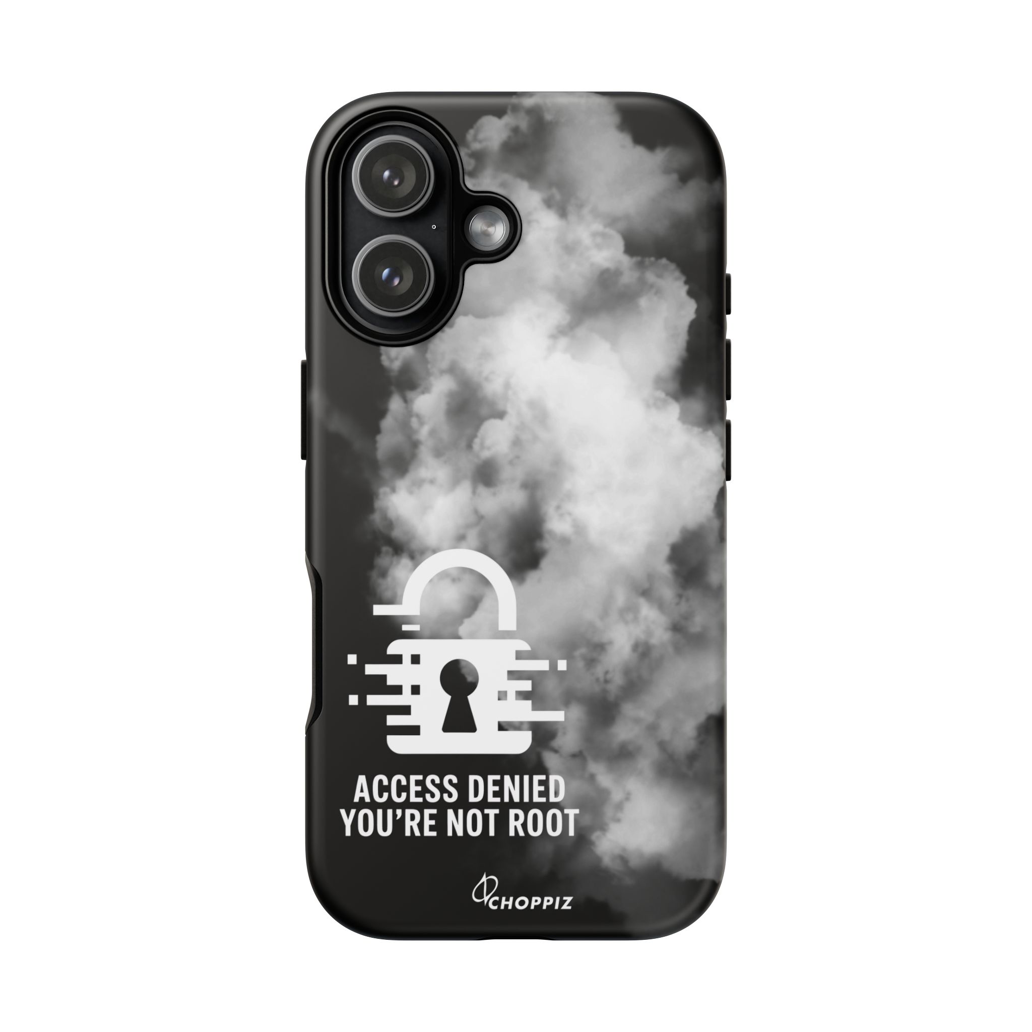 Access Denied You Are Not Root Tough Phone Case