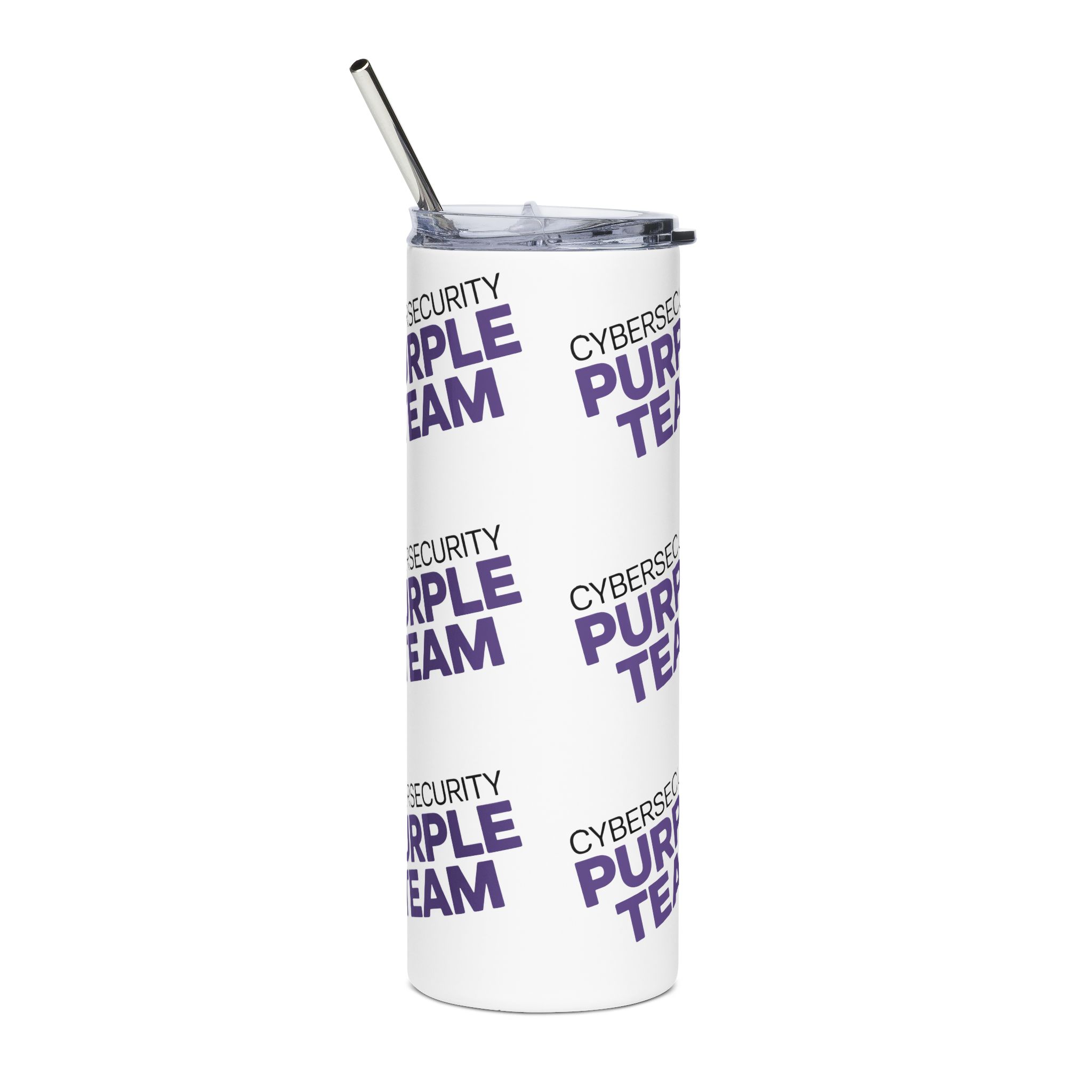 Cybersecurity Purple Team Stainless Tumbler