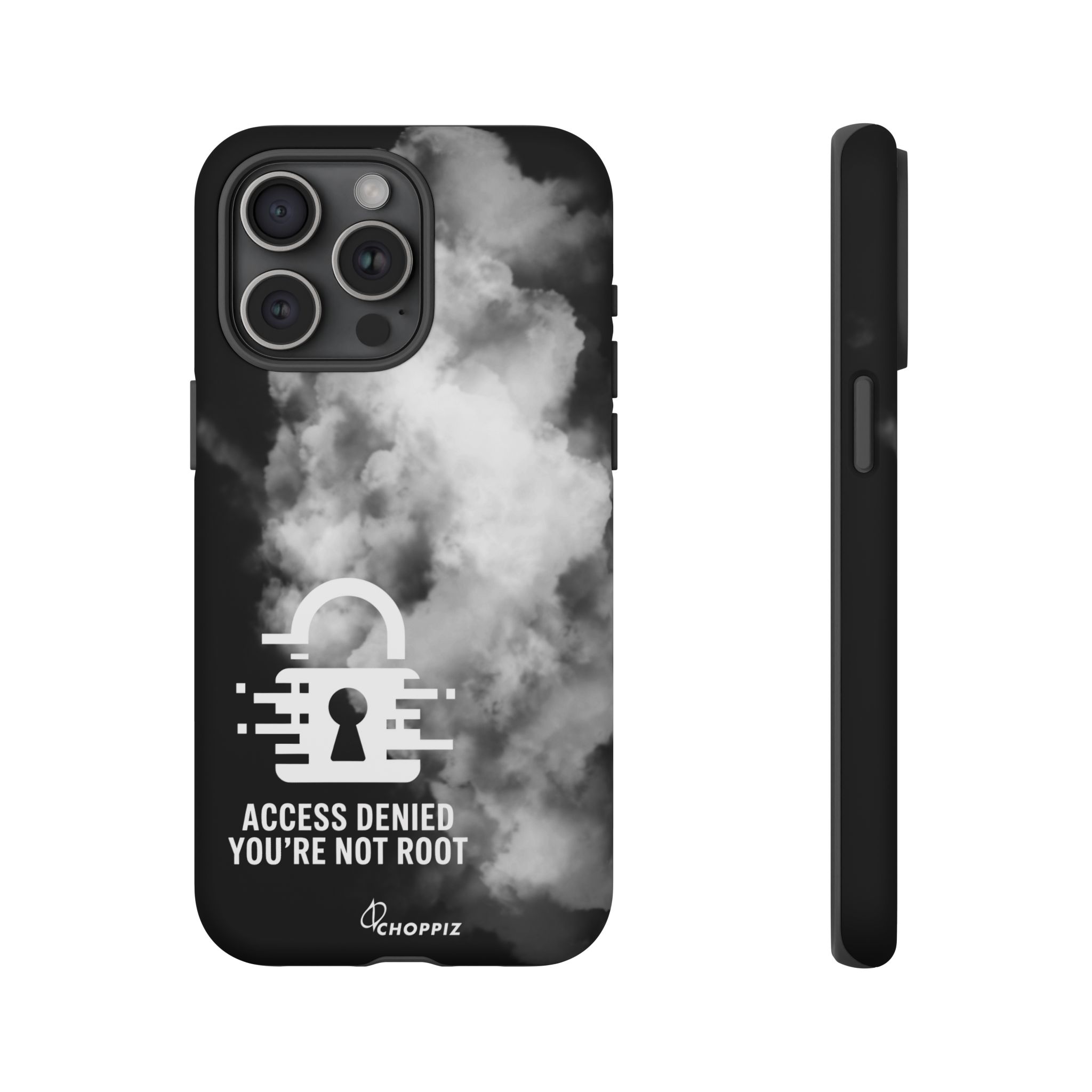 Access Denied You Are Not Root Tough Phone Case