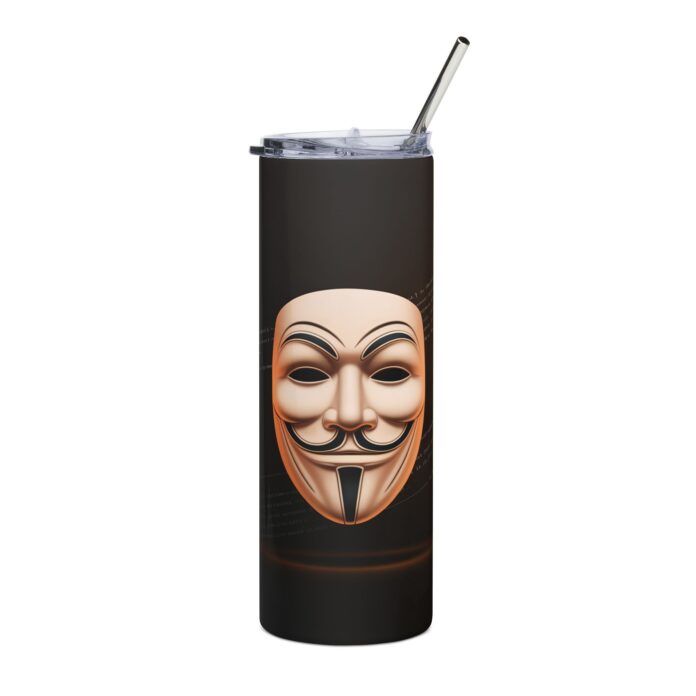 Anonymous Mask Tumbler