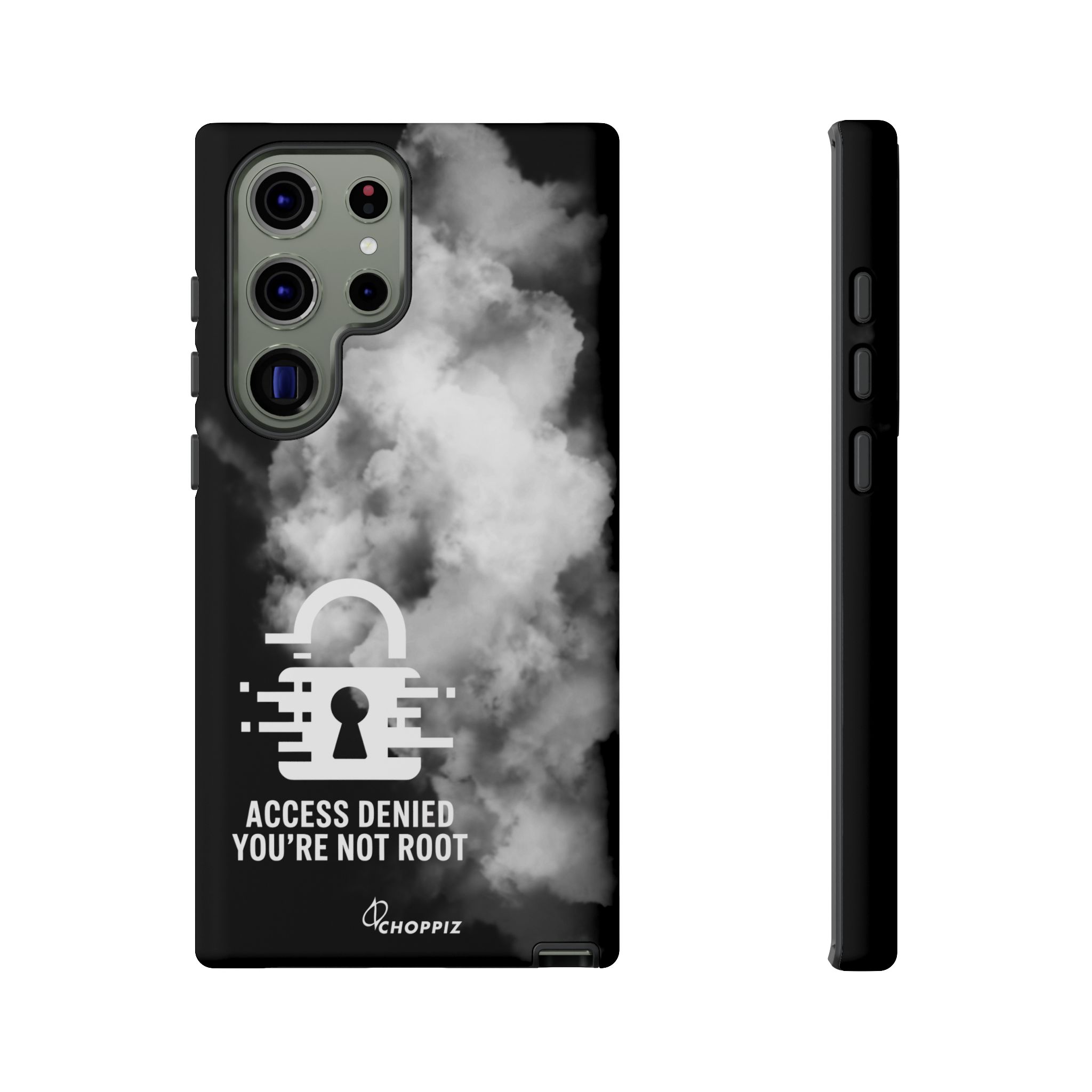 Access Denied You Are Not Root Tough Phone Case