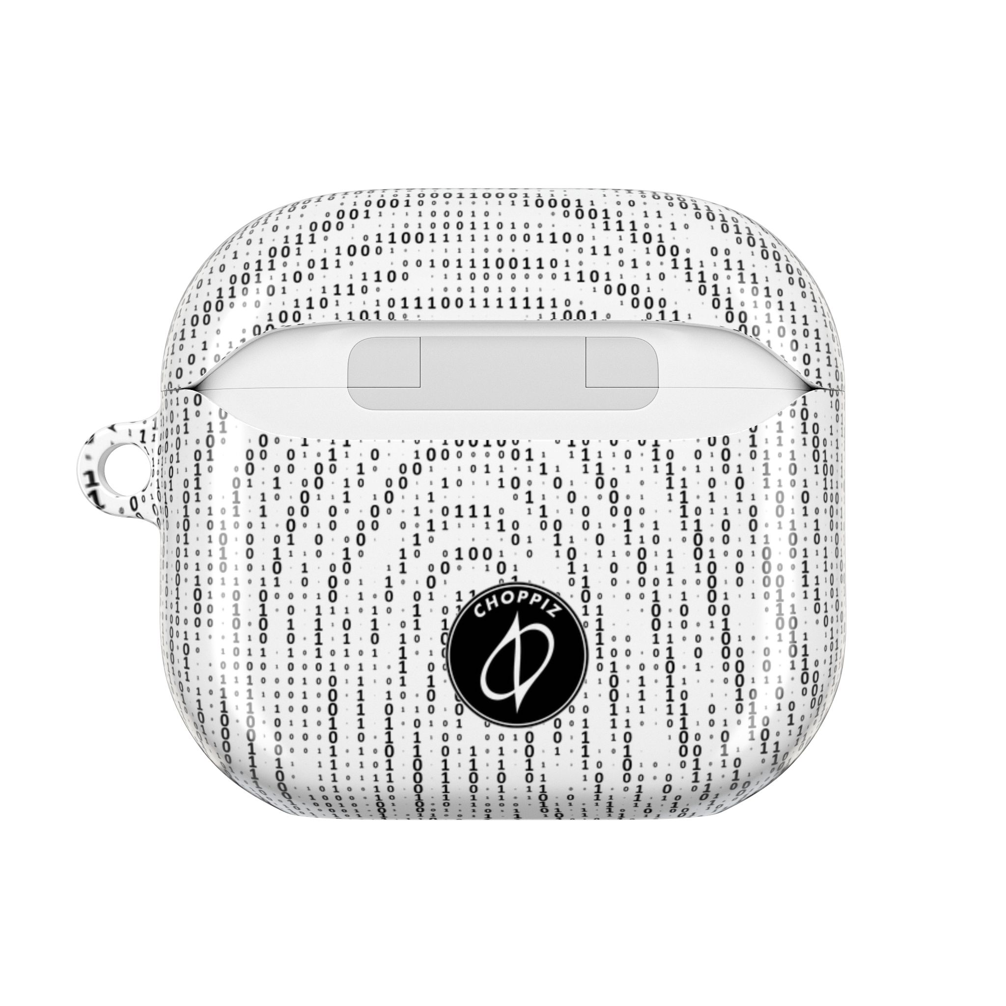 Binary Fingerprint AirPods Case