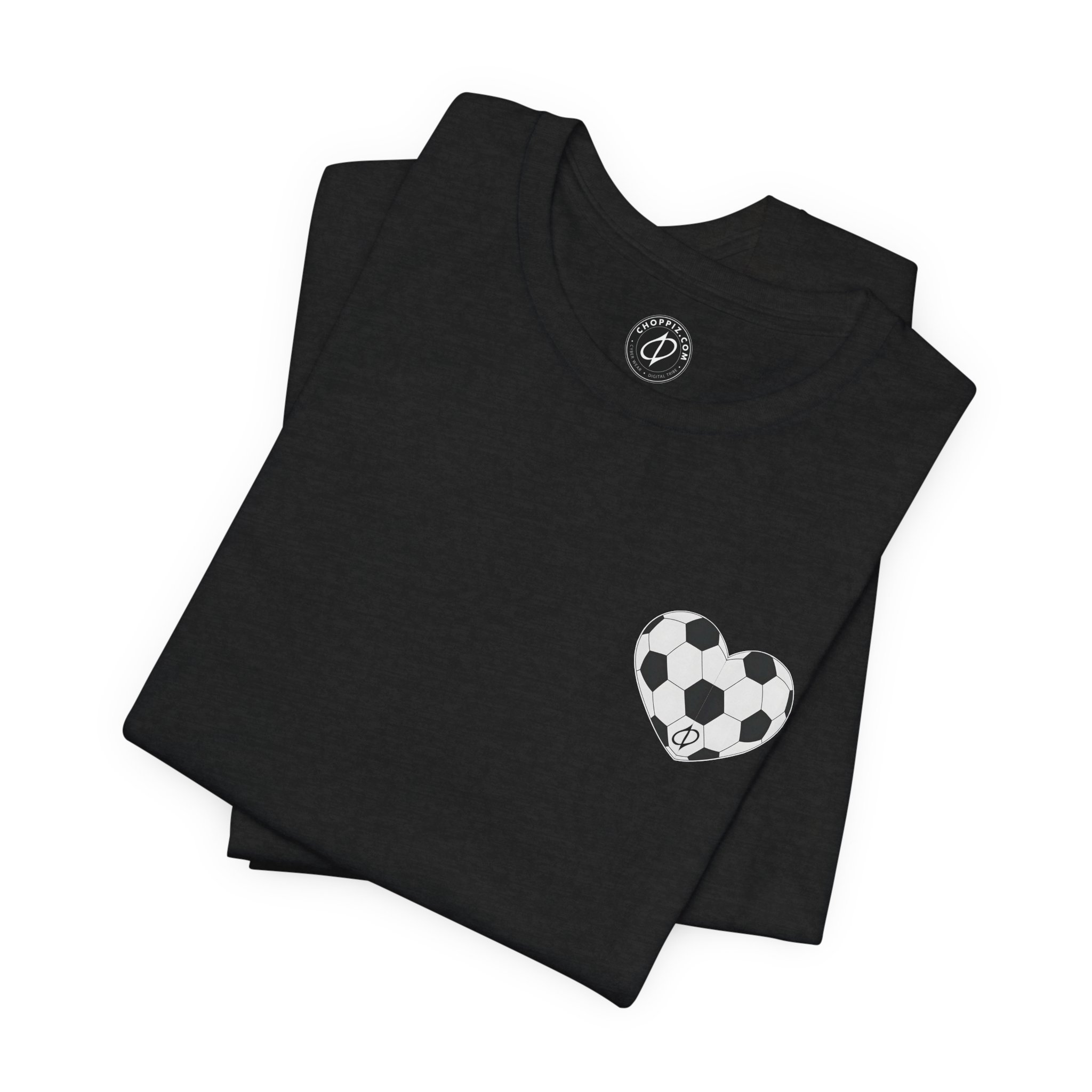 Heart Soccer Blueprint Passion & Precision Graphic T-Shirt