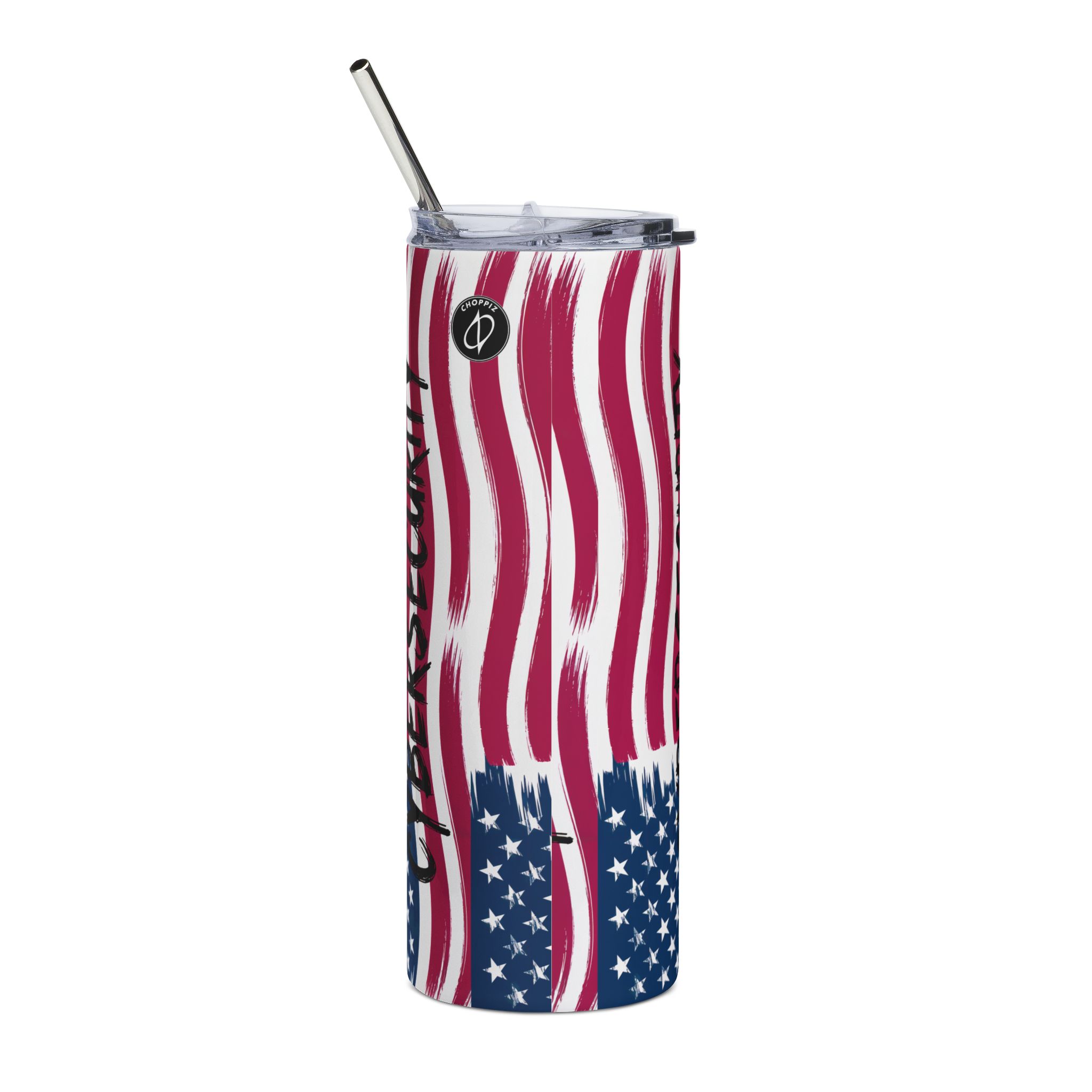 USA Cybersecurity Flag Tumbler