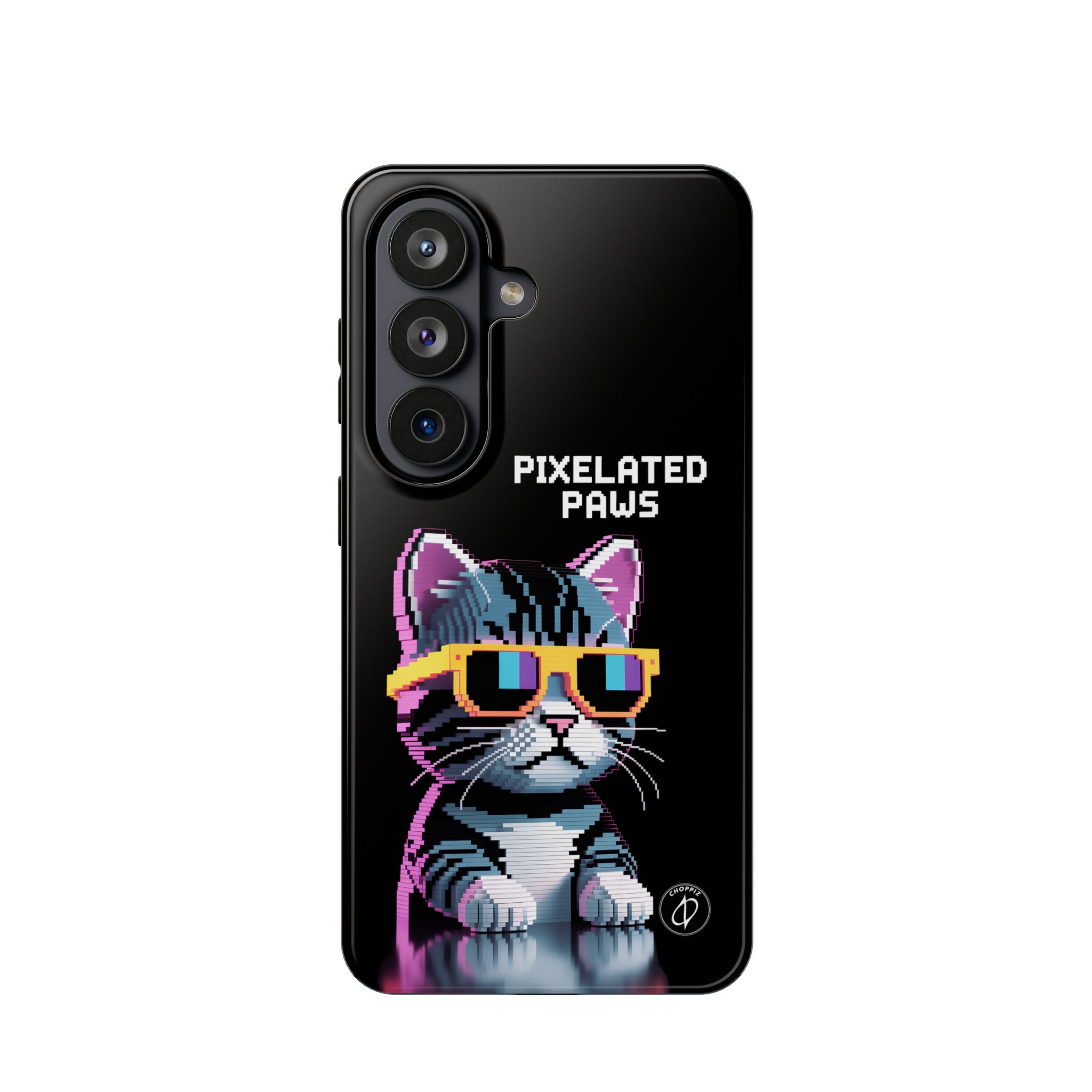 Pixelated Paws Cool Cat Pixel Art MagSafe Case