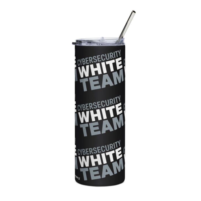 Cybersecurity White Team Stainless Tumbler