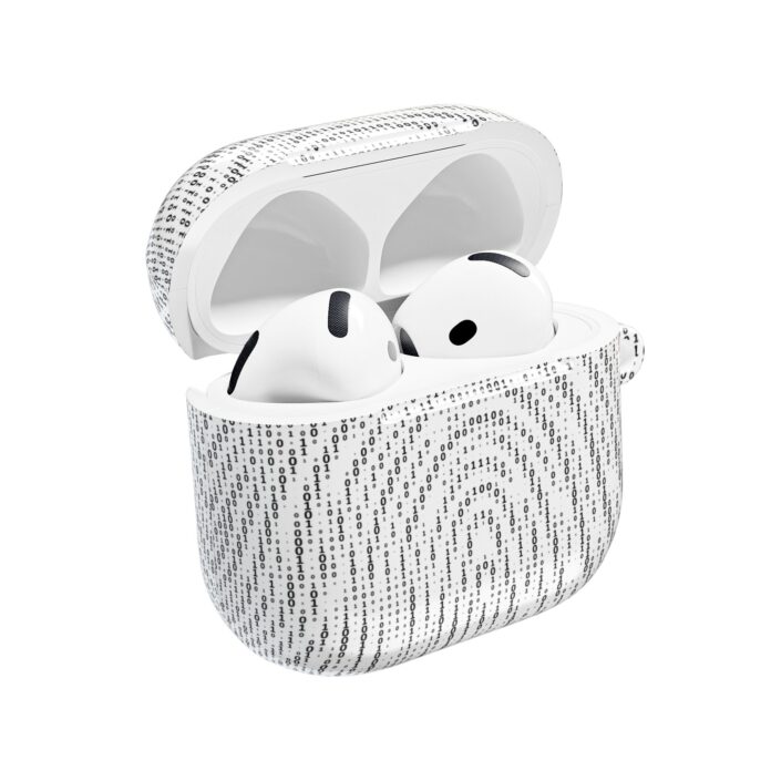 Binary Fingerprint AirPods Case