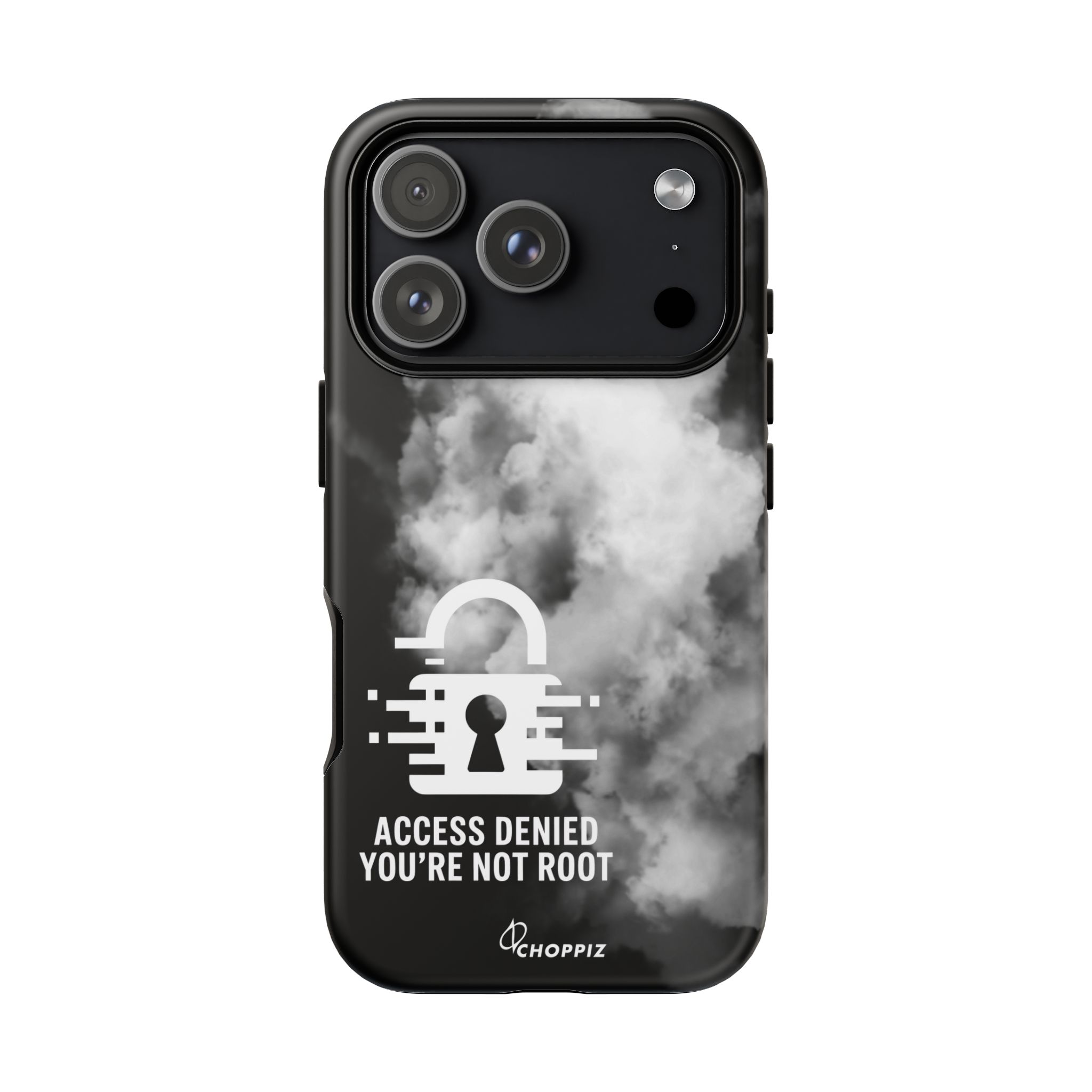 Access Denied You Are Not Root Tough Phone Case
