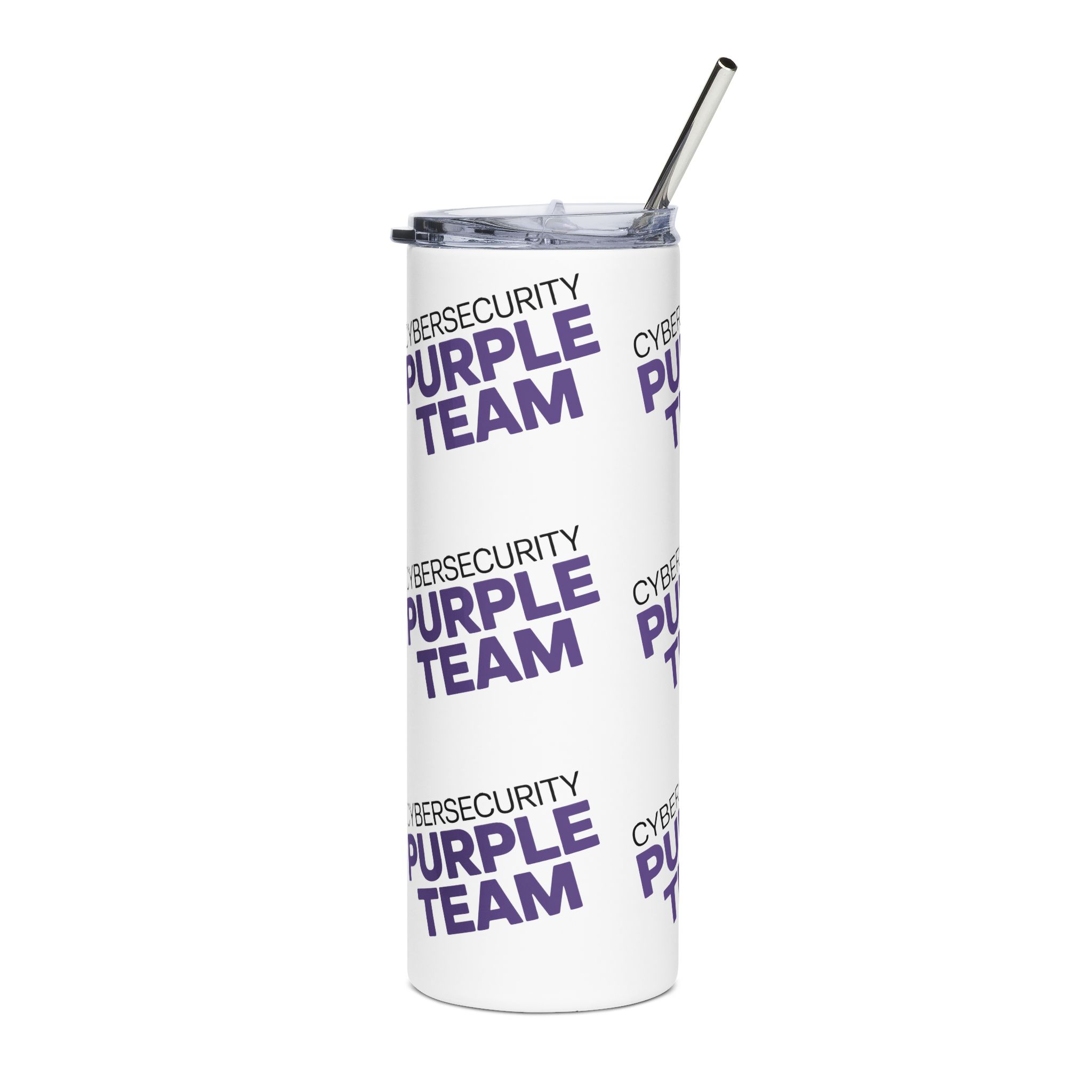 Cybersecurity Purple Team Stainless Tumbler