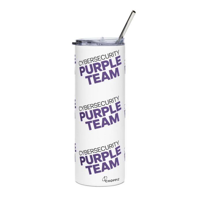 Cybersecurity Purple Team Stainless Tumbler