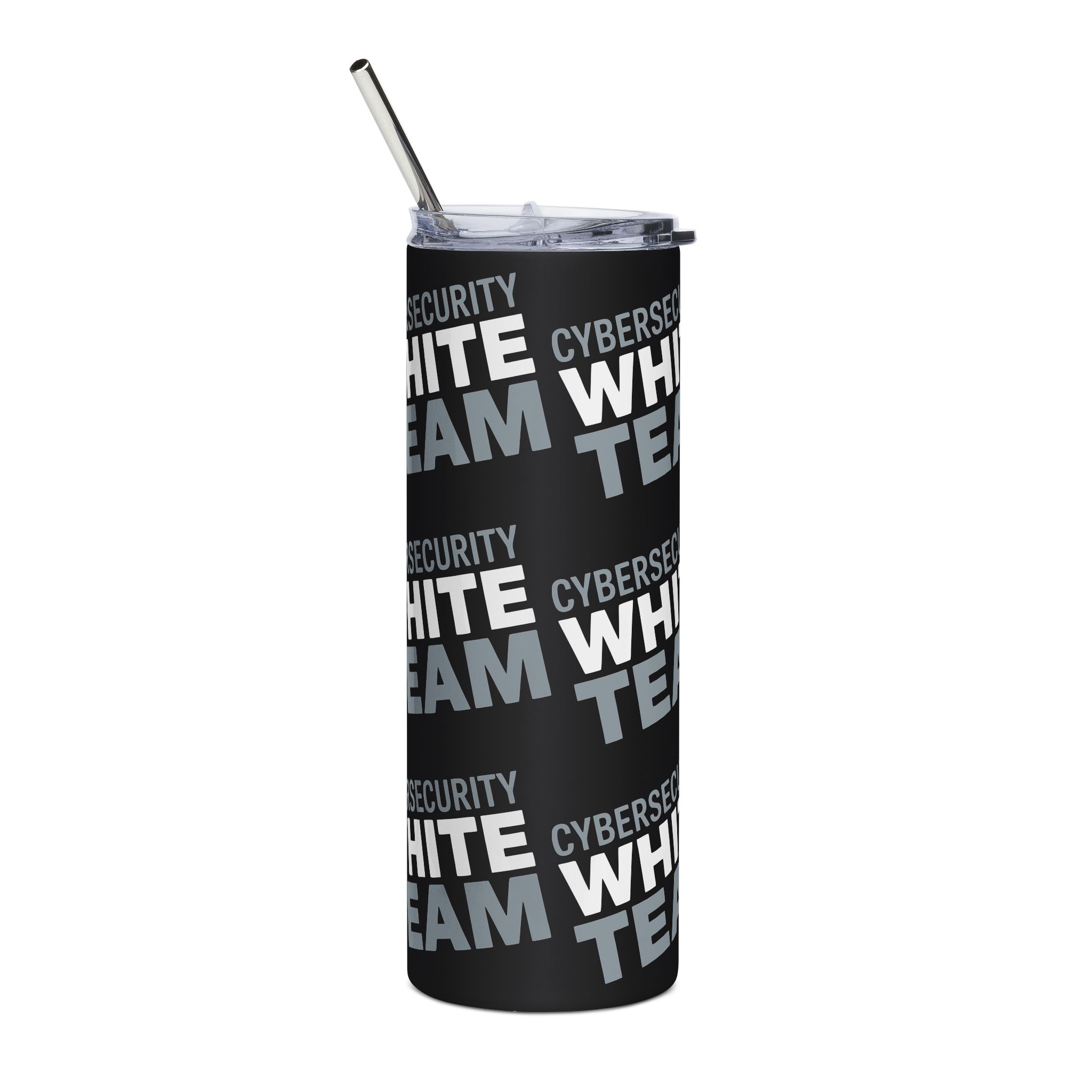 Cybersecurity White Team Stainless Tumbler