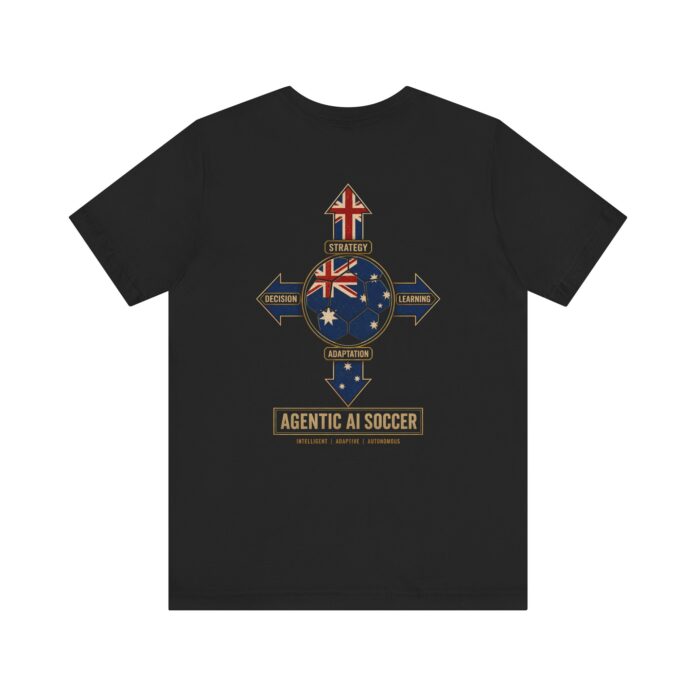 Agentic AI Soccer Australia Strategy T-Shirt