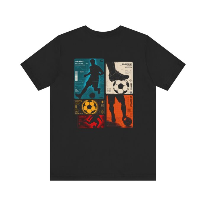 Cyber Soccer Data Panel Graphic T-Shirt