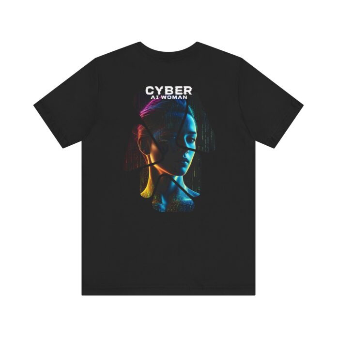 Cyber AI Woman Digital Future T-Shirt BIW08